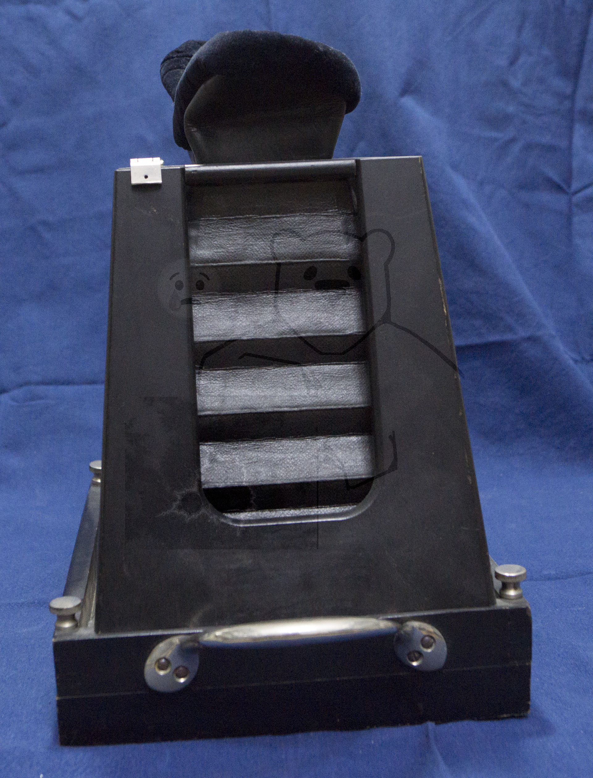 Röntgenschirm um 1905, Seitlich