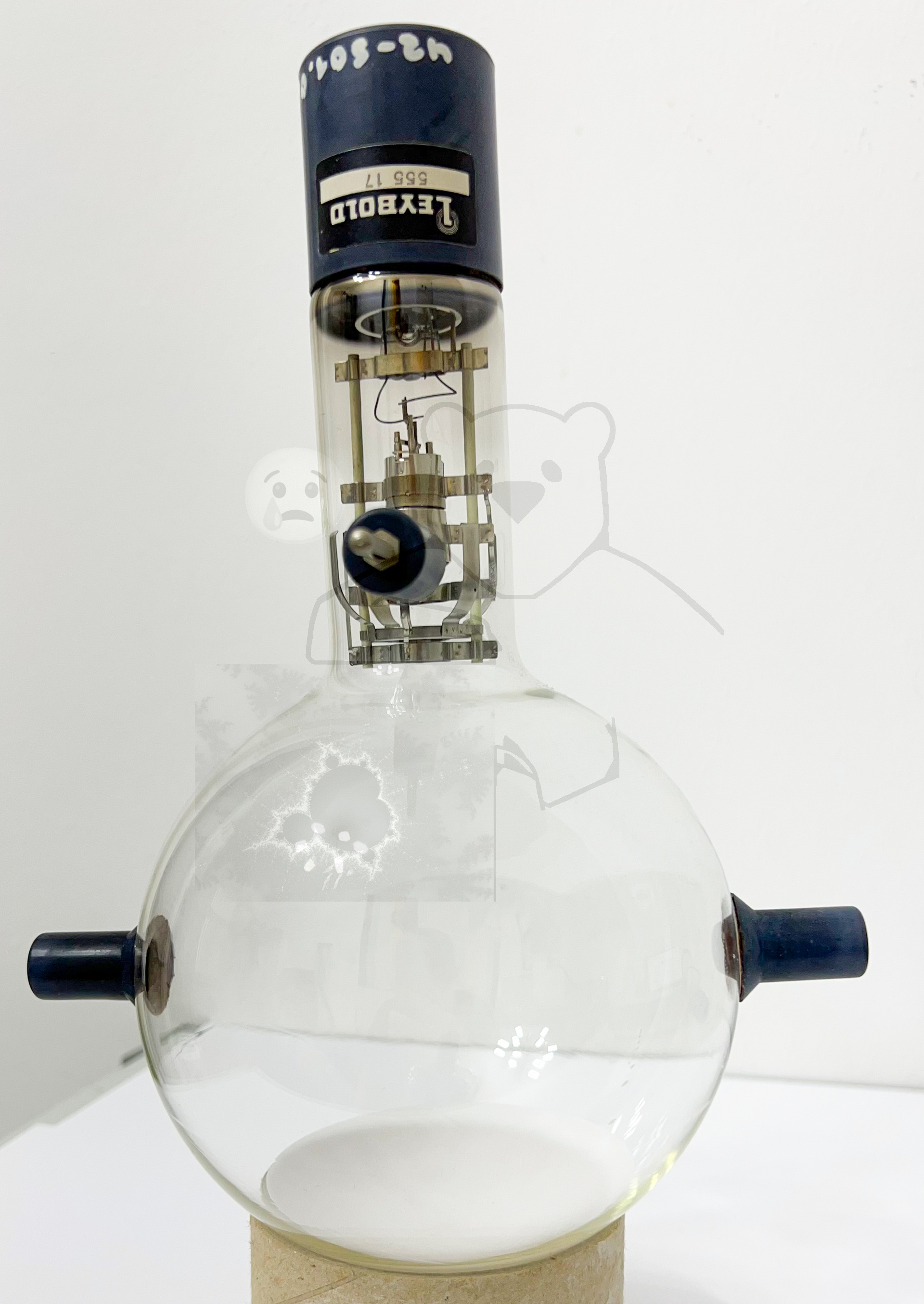 Demonstrationsröhre zur Elektronenbeugung Leybold 55517 Bild 01