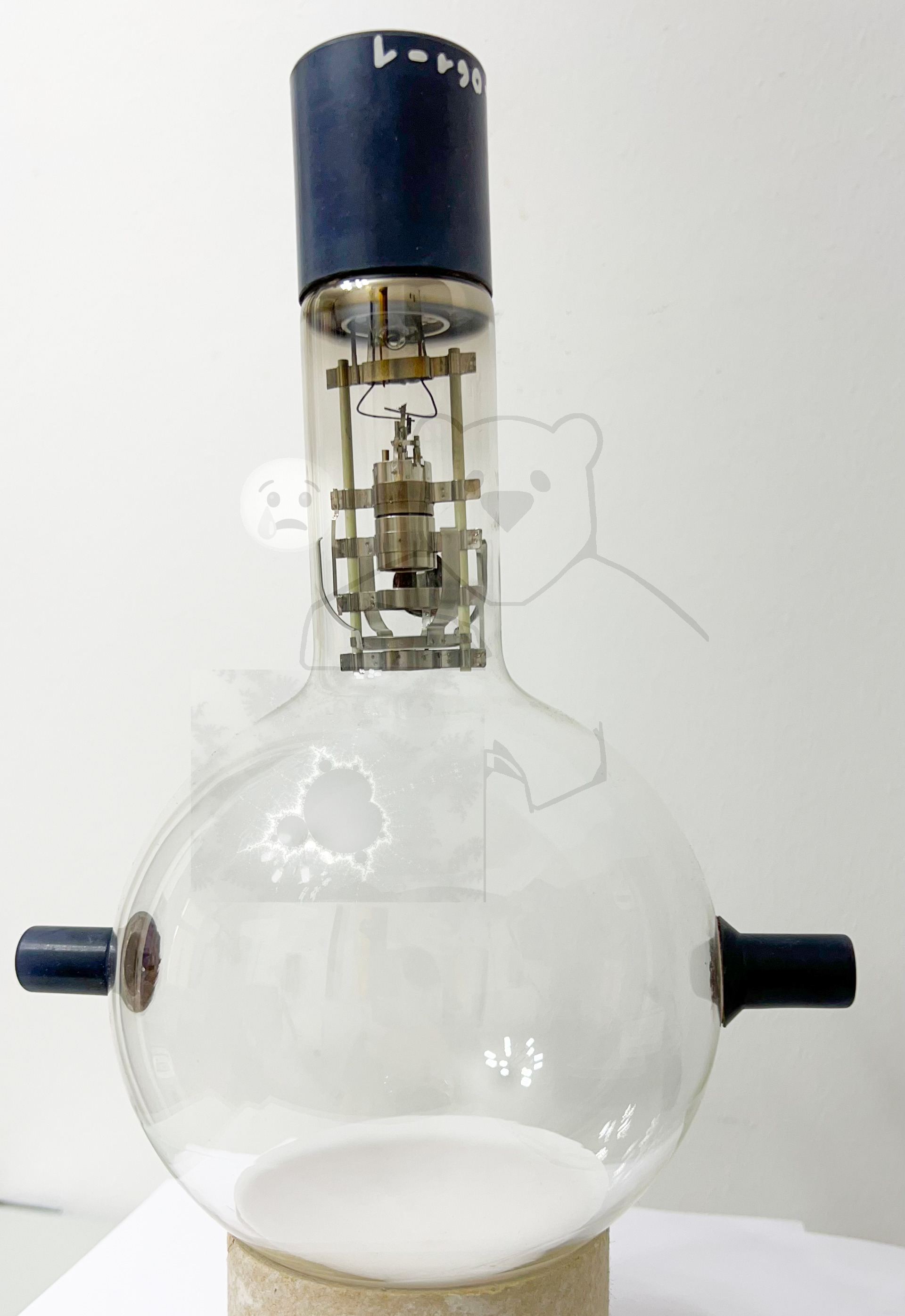 Demonstrationsröhre zur Elektronenbeugung Leybold 55517 Bild 02