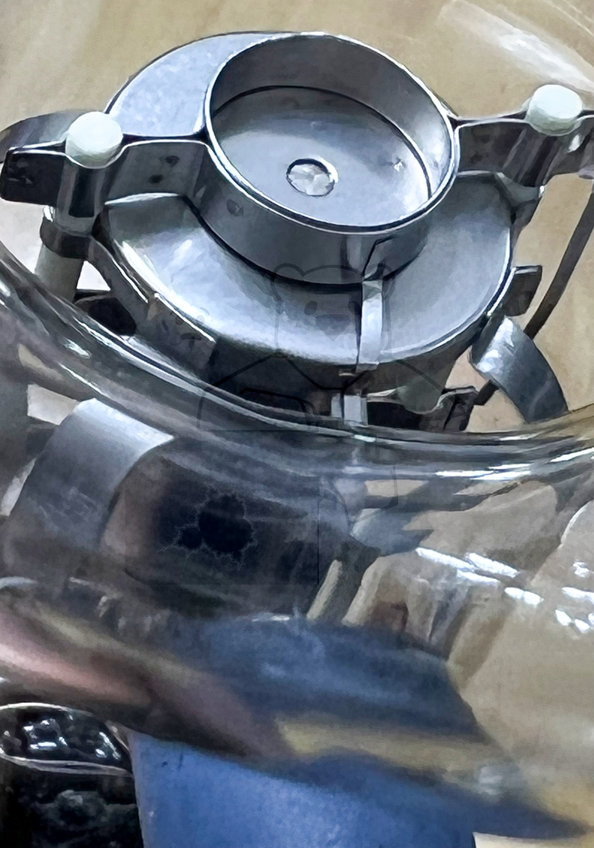 Demonstrationsröhre zur Elektronenbeugung Leybold 55517 Bild 07