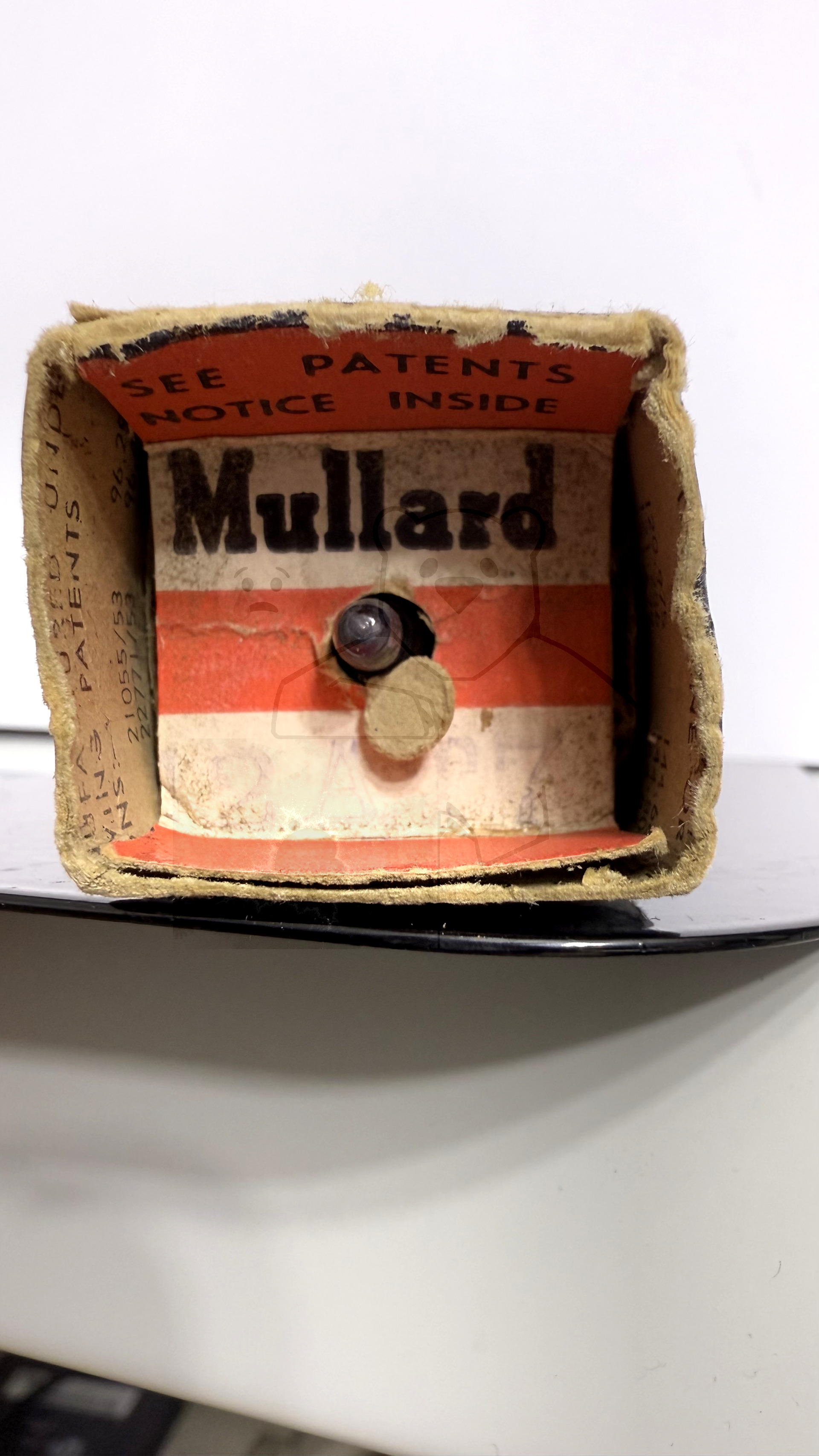 Röhre 12AT7 #7929 Verpackung Bild 4