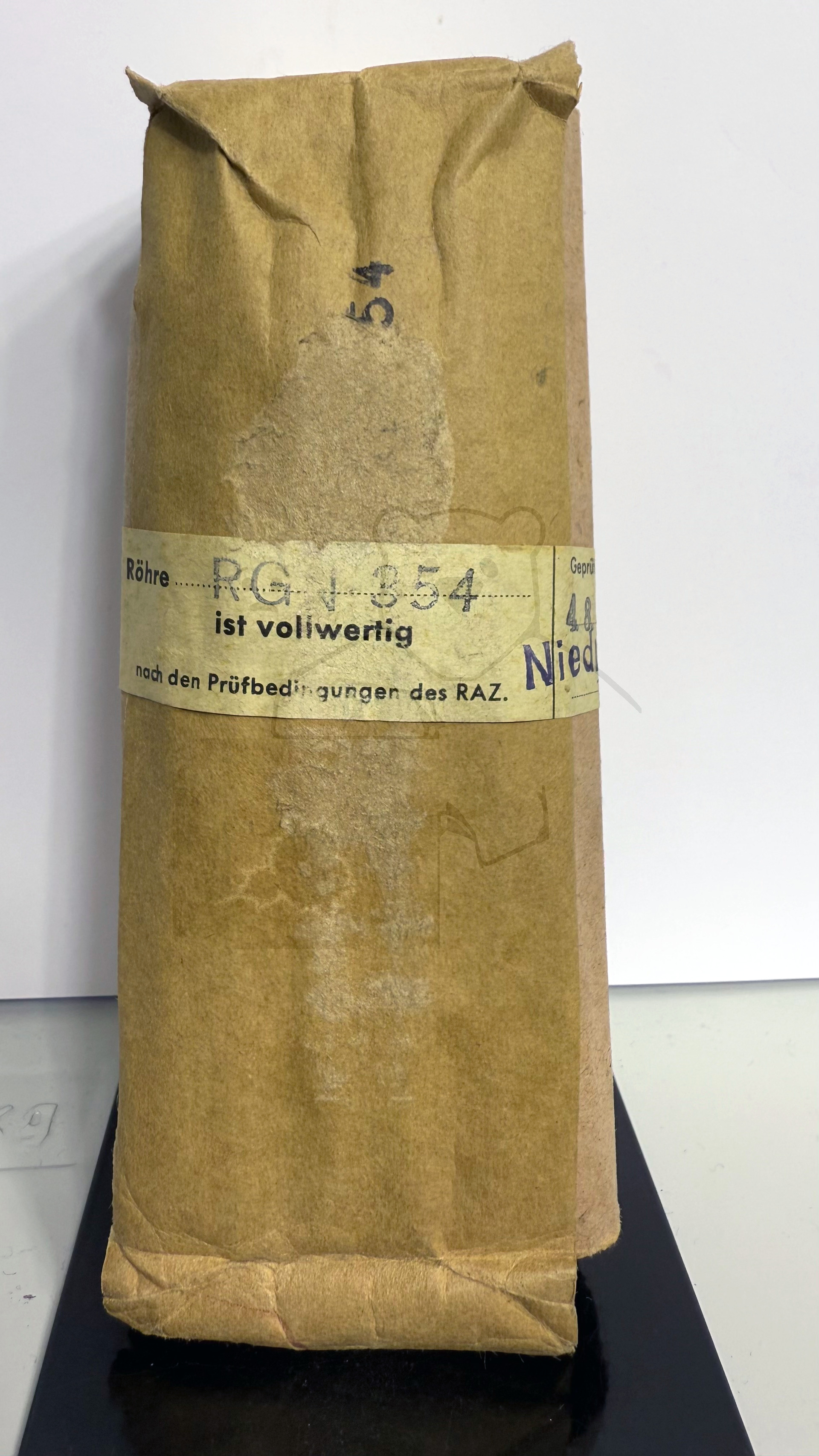 Röhre 1802 #6928 Verpackung Bild 1