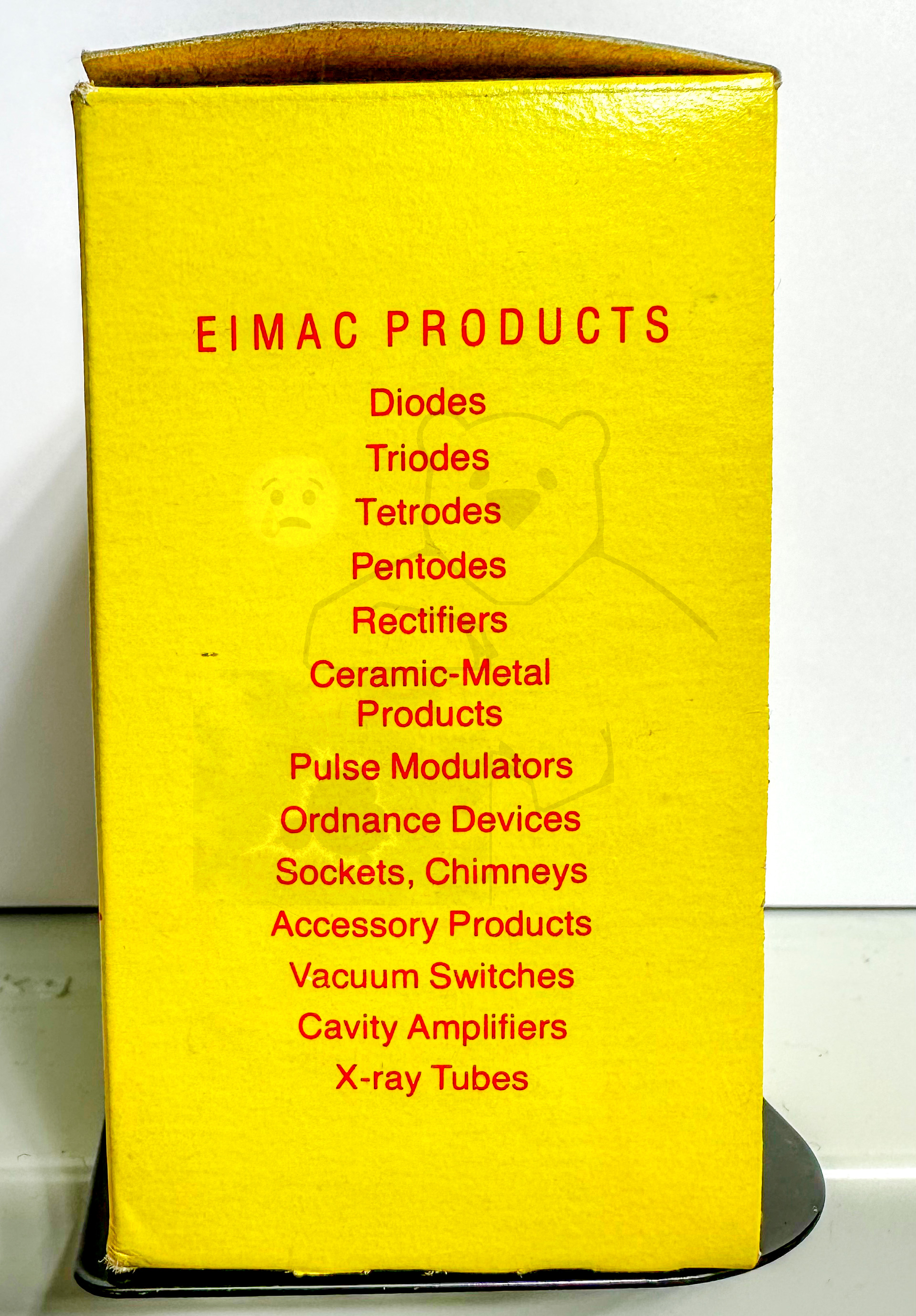 Röhre 4CX350A #8499 Verpackung Bild 4