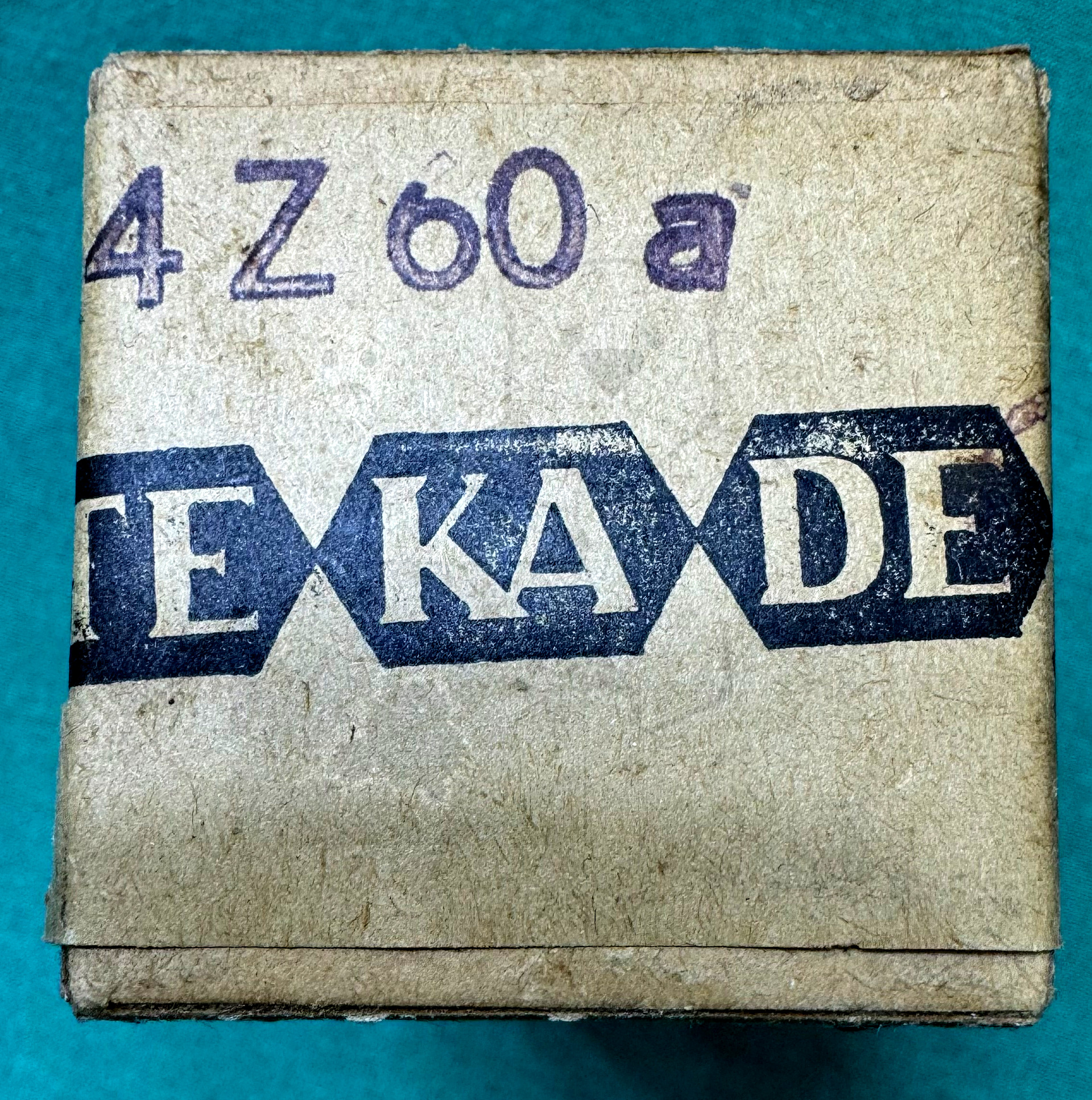 Röhre 4Z60a #6455 Verpackung Bild 1