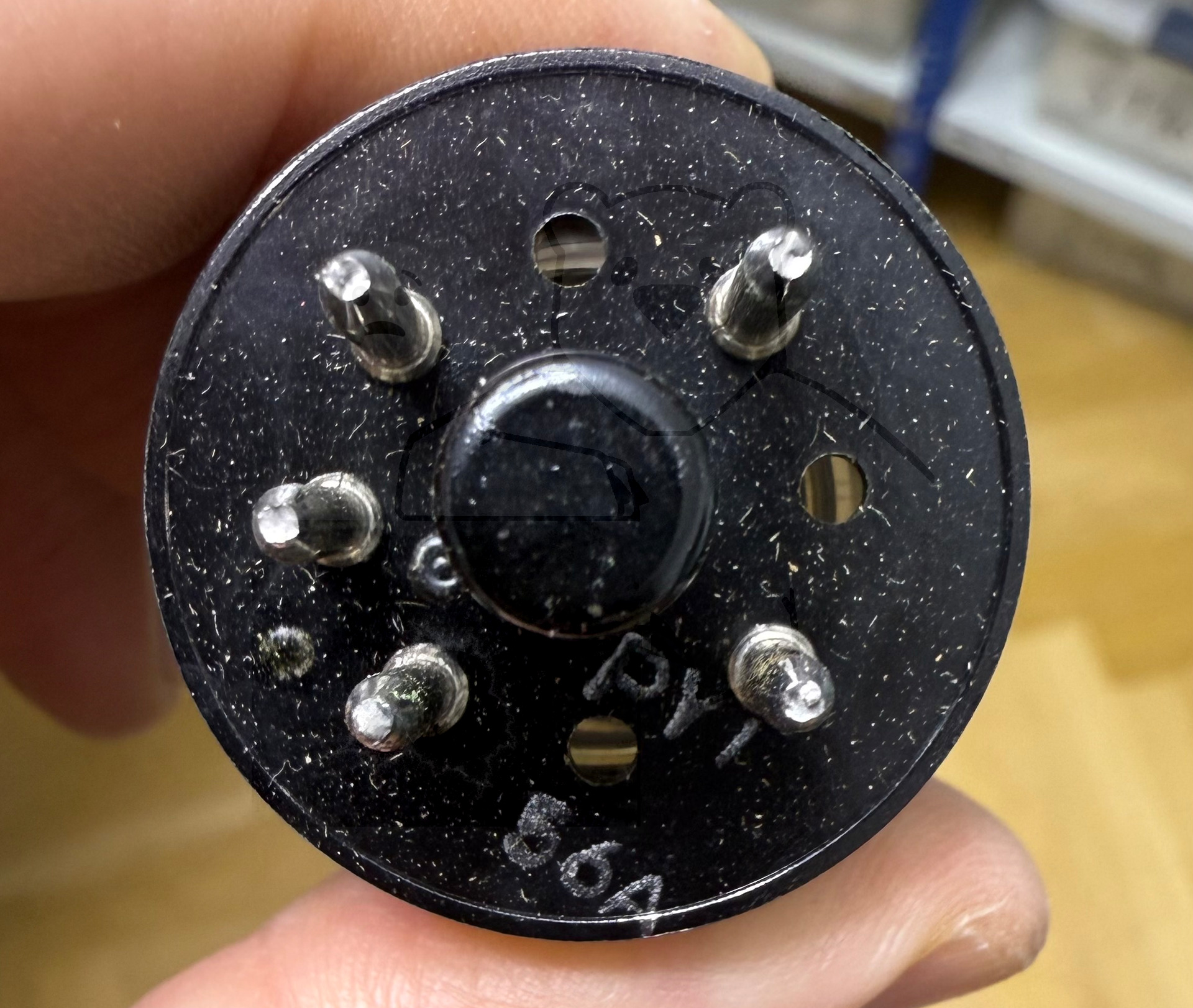 Röhre 5Y3GT #4476 Bild 4