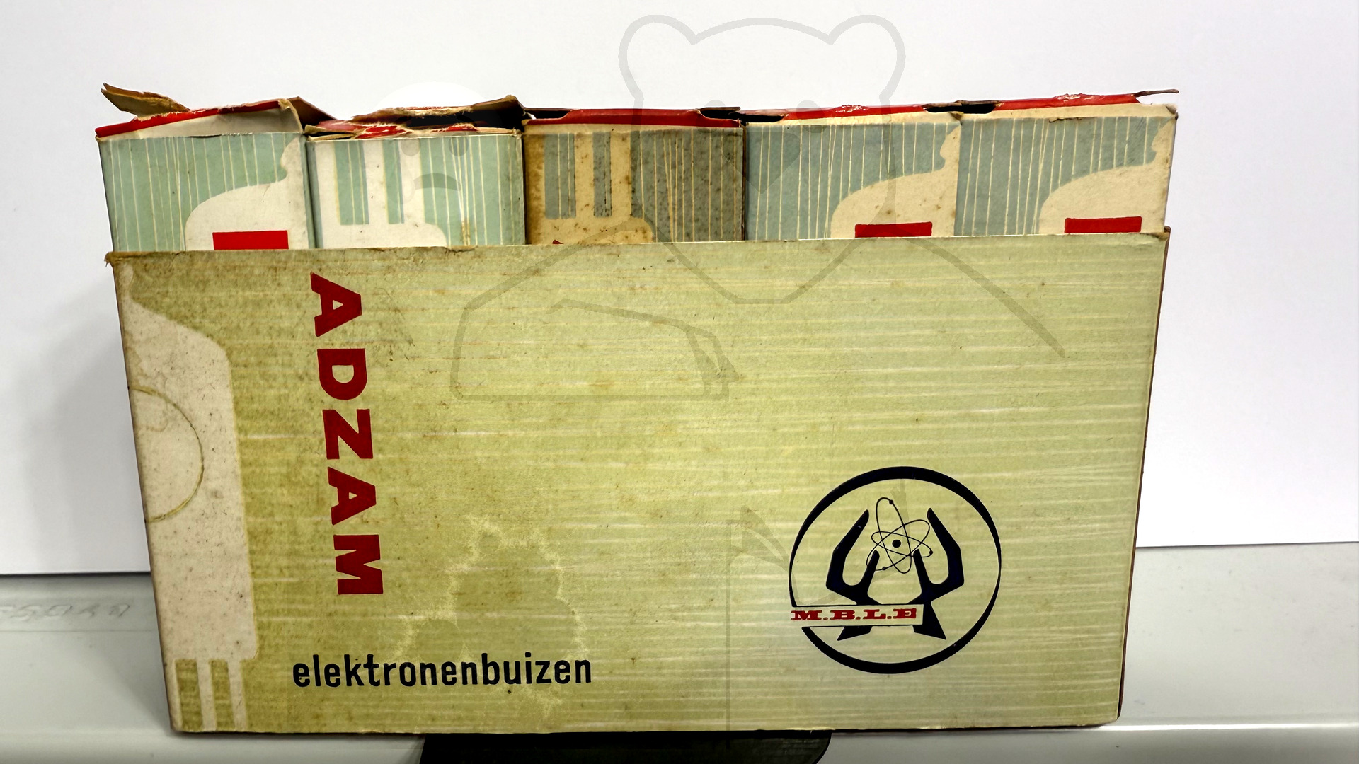 Röhre 5Y3GT Verpackung Riegel Bild 1