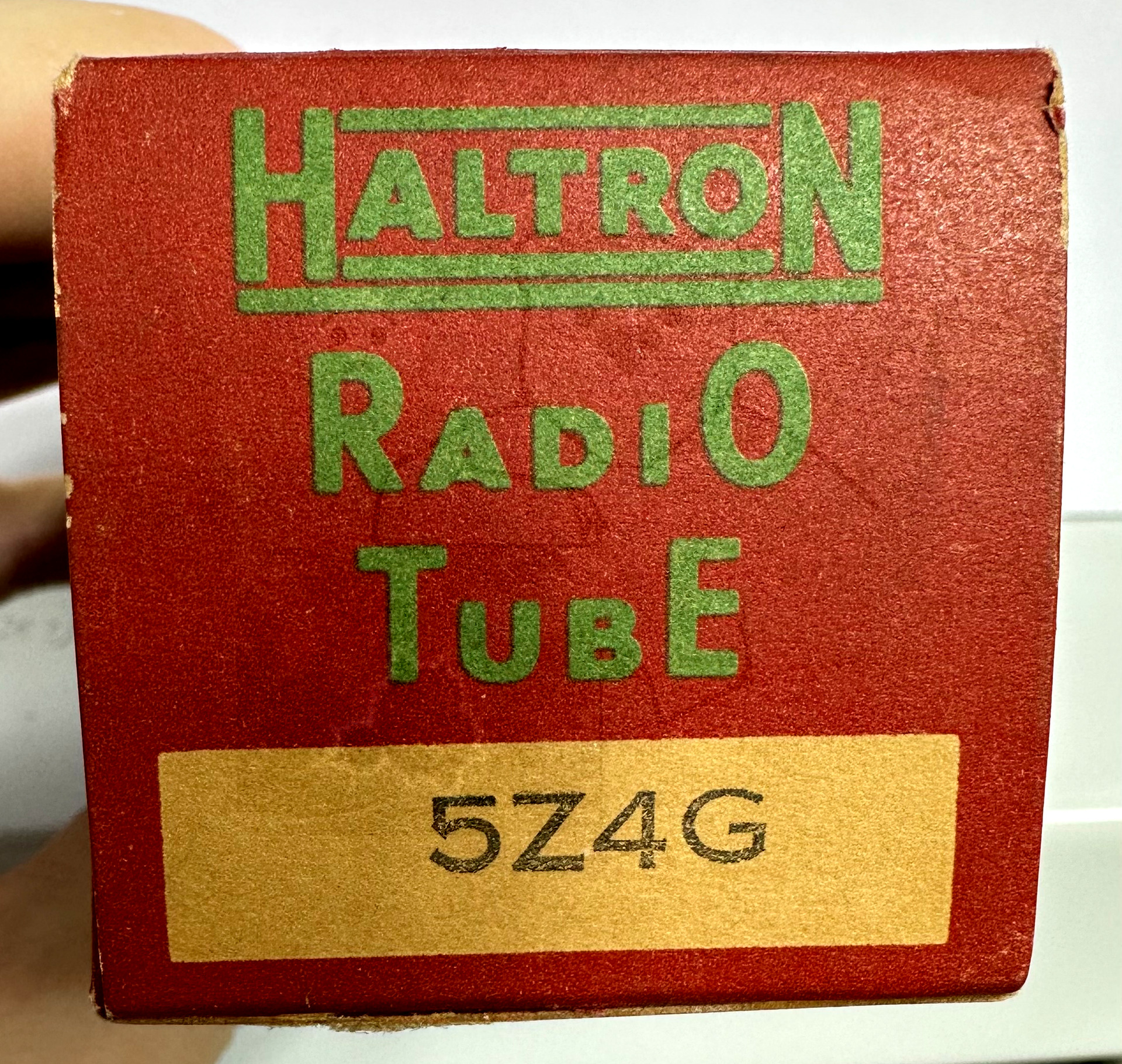 Röhre 5Z4G #5889 Verpackung Bild 2