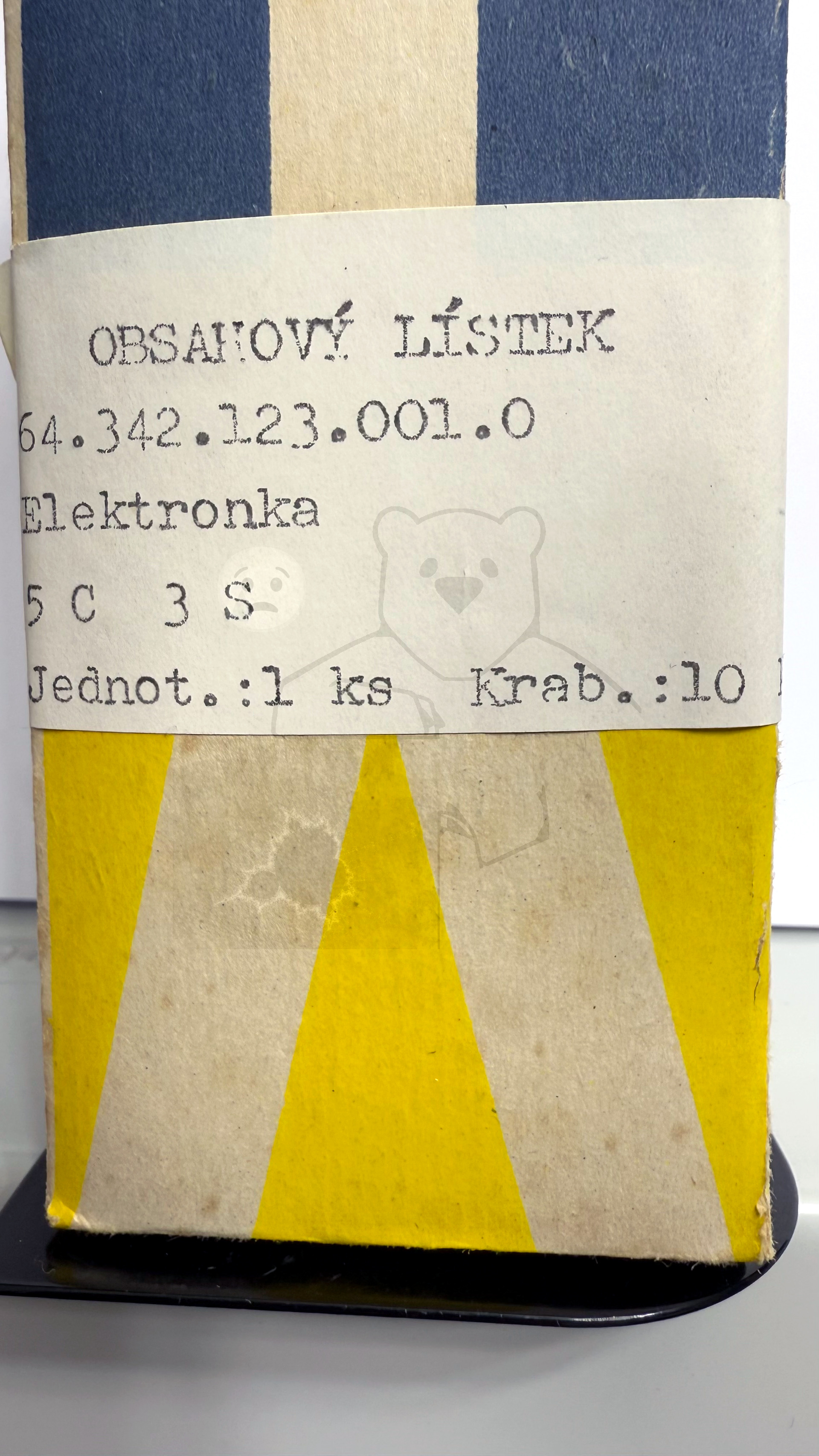 Röhre 5Ц3С #8055 Verpackung Bild 4