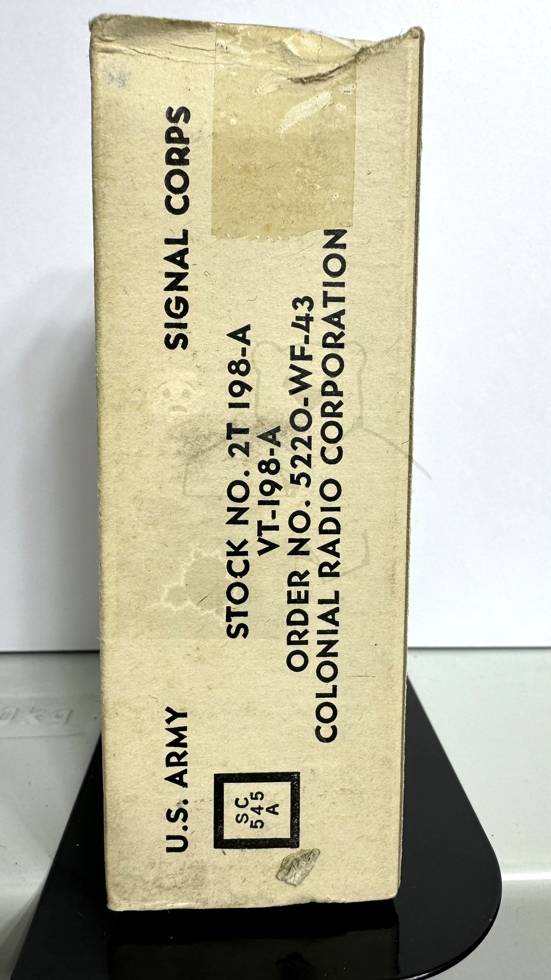 Röhre 6G6G #7675 Verpackung Bild 1