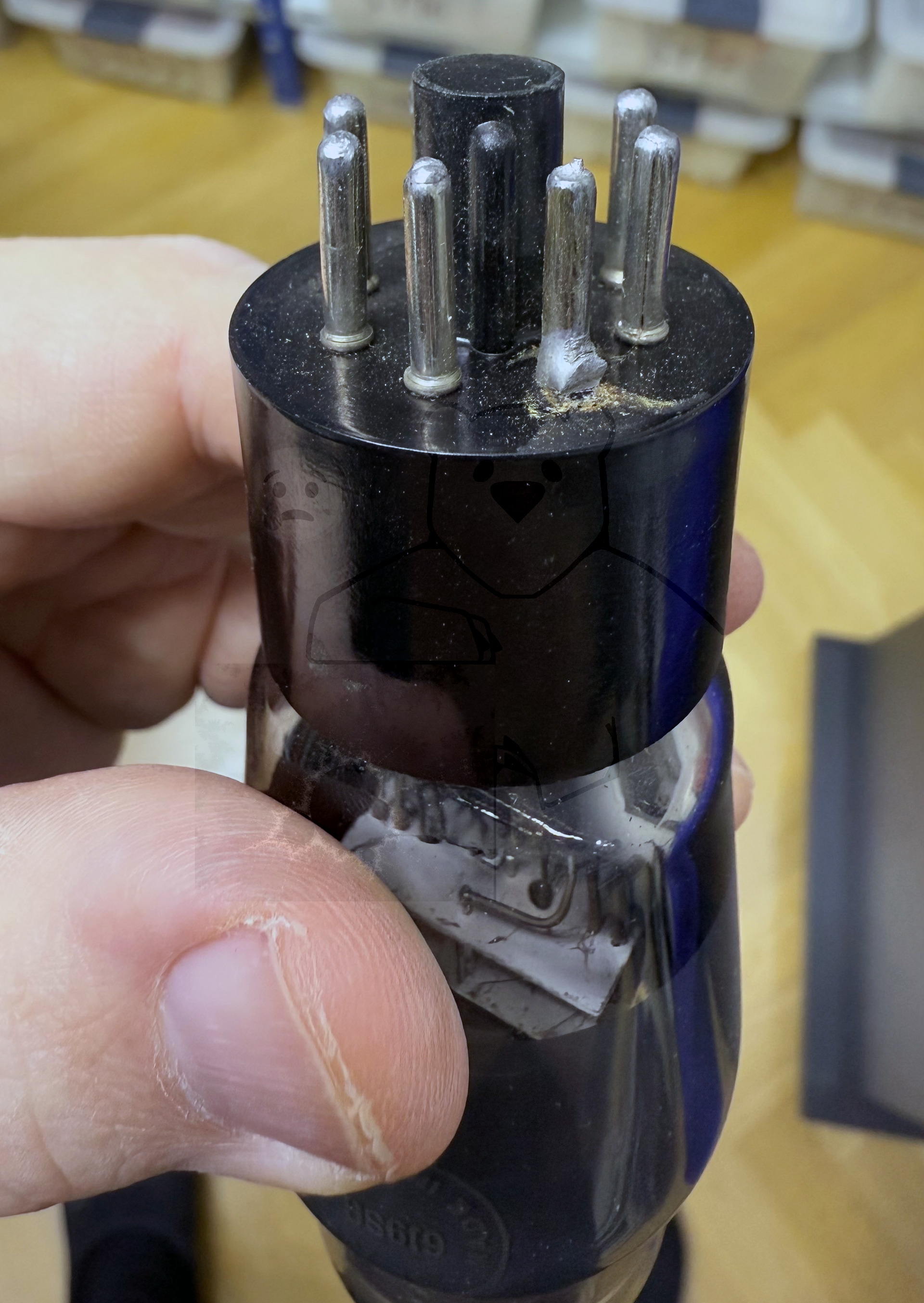 Röhre 6J9SG #7849 Bild 9