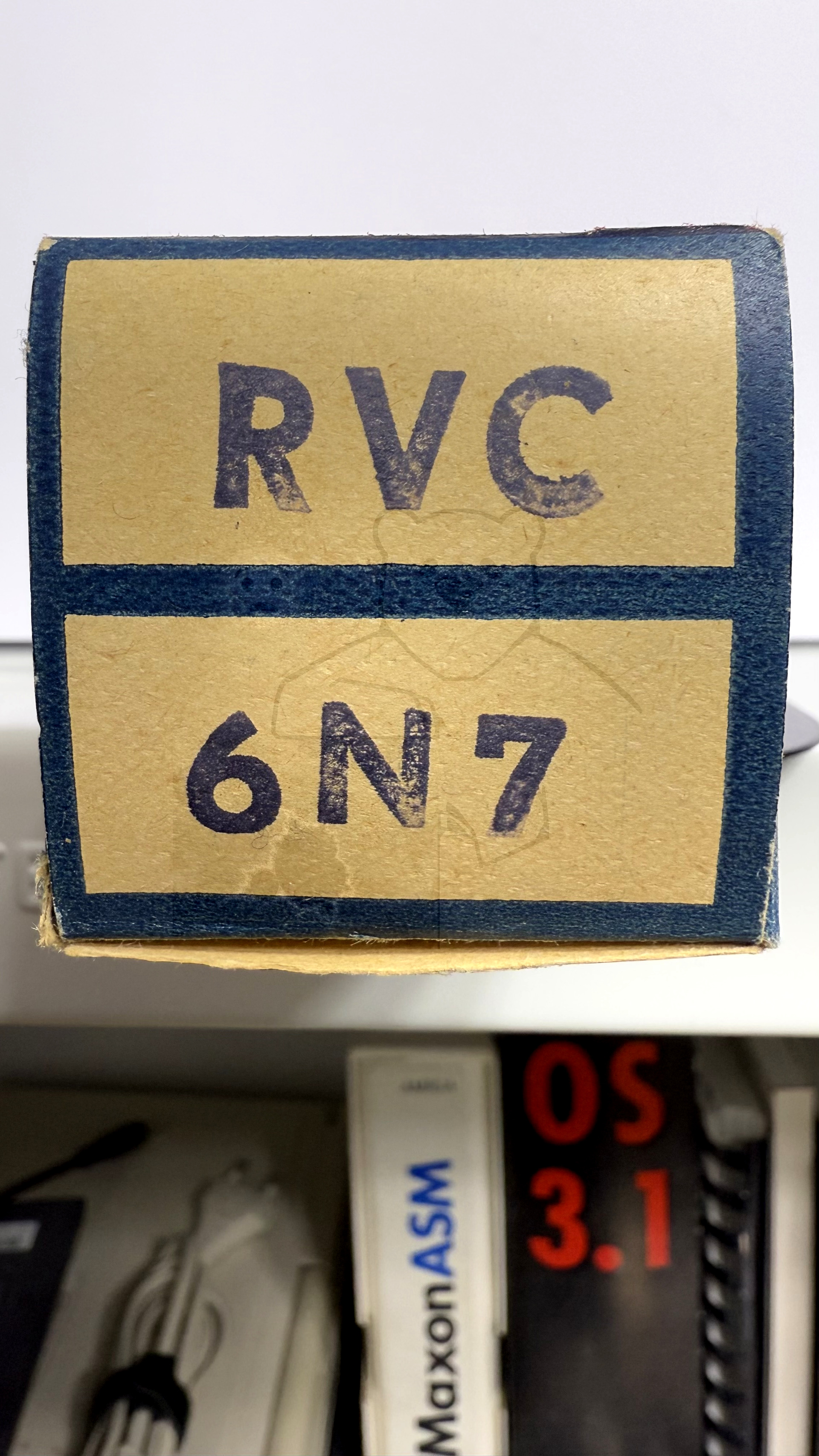 Röhre 6N7 #7850 Verpackung Bild 4