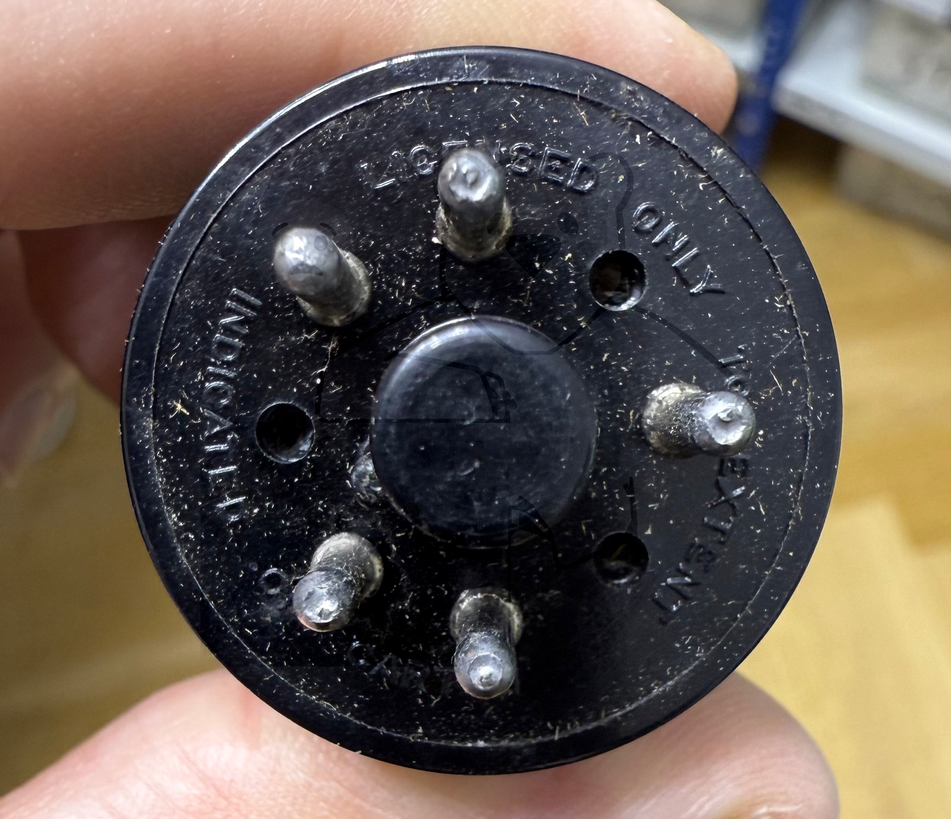 Röhre 6W4GT #4473 Bild 7