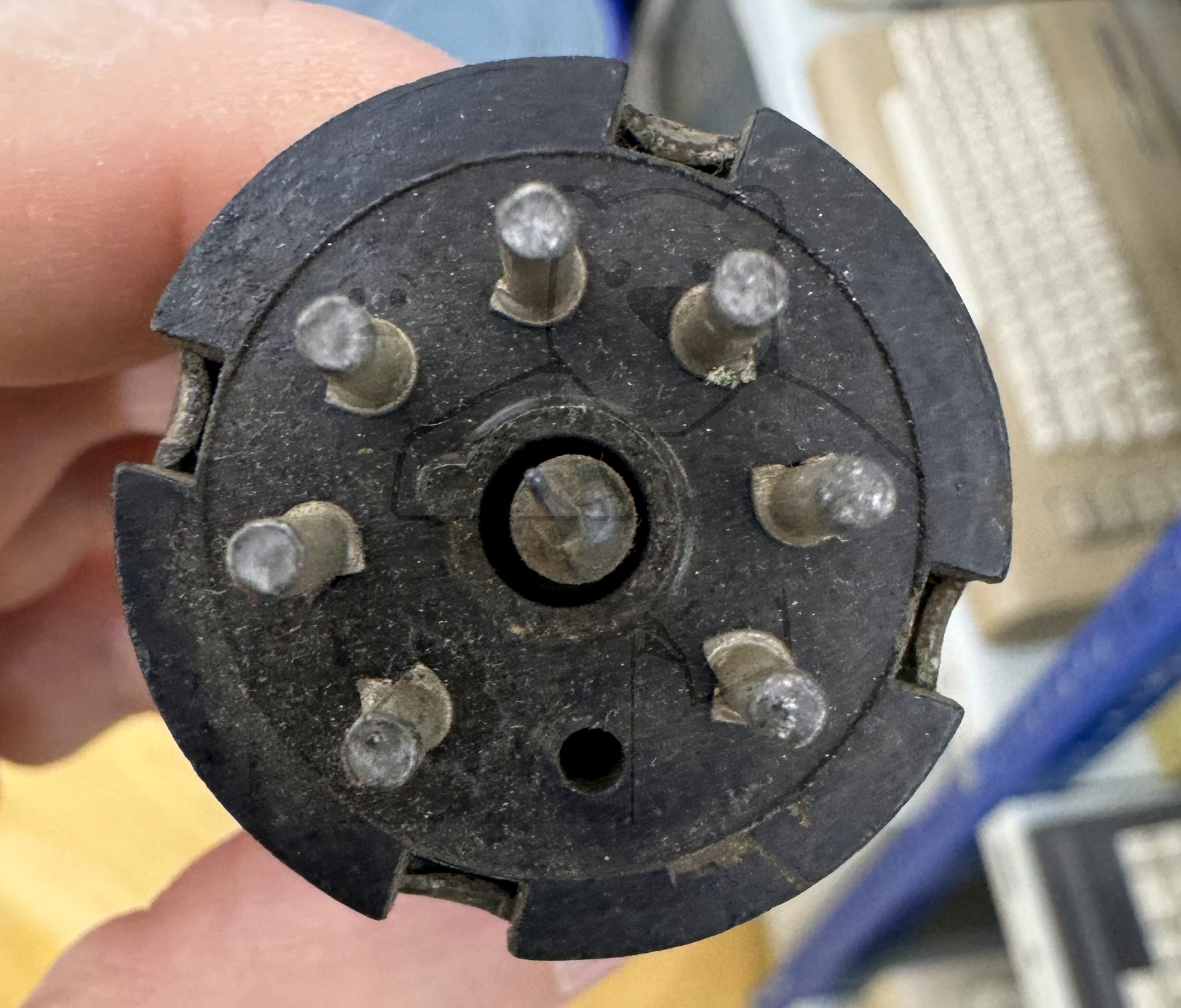 Röhre 6Г7 #6174 Bild 4