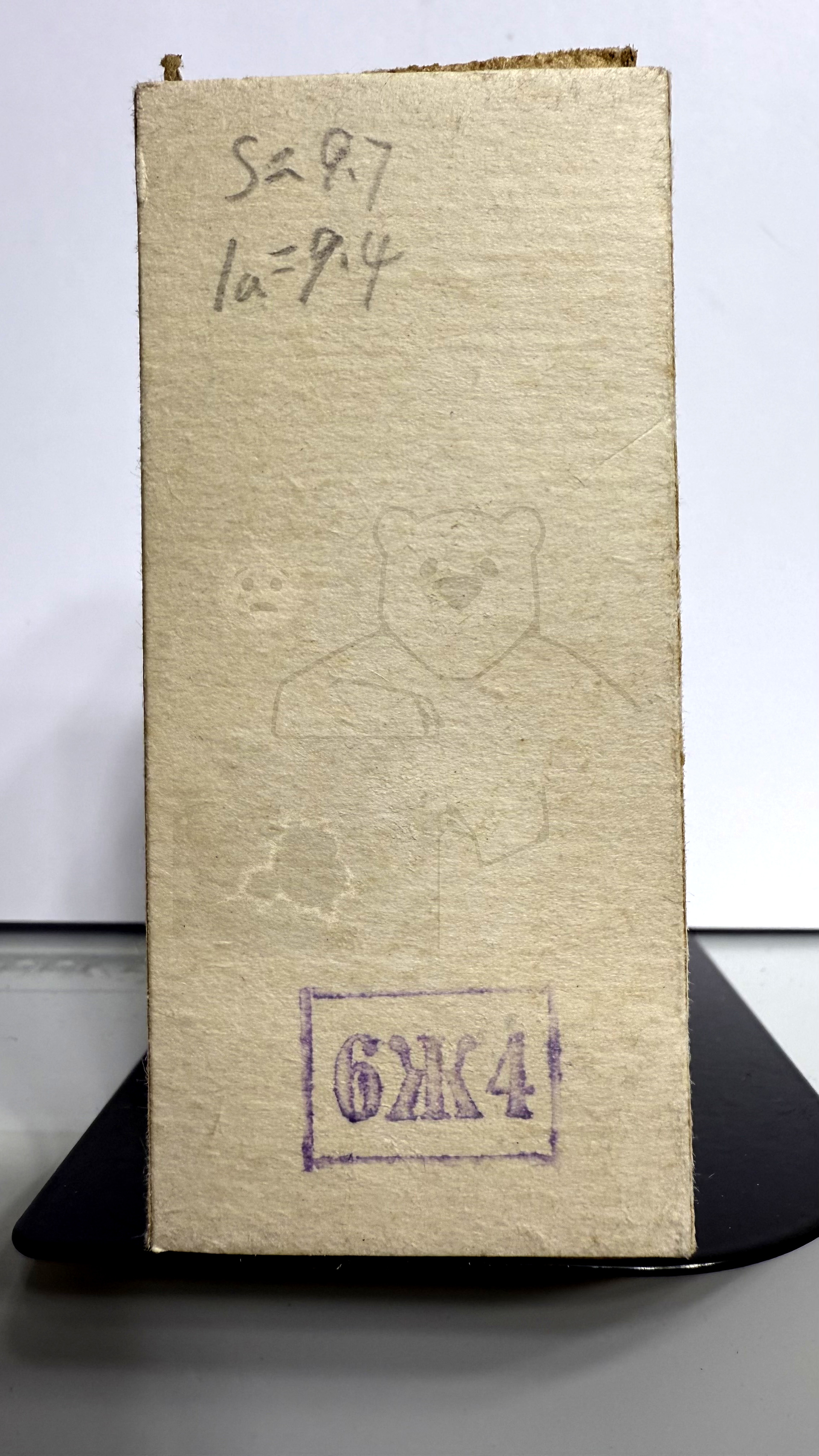 Röhre 6Ж4 #3666 Verpackung Bild 4