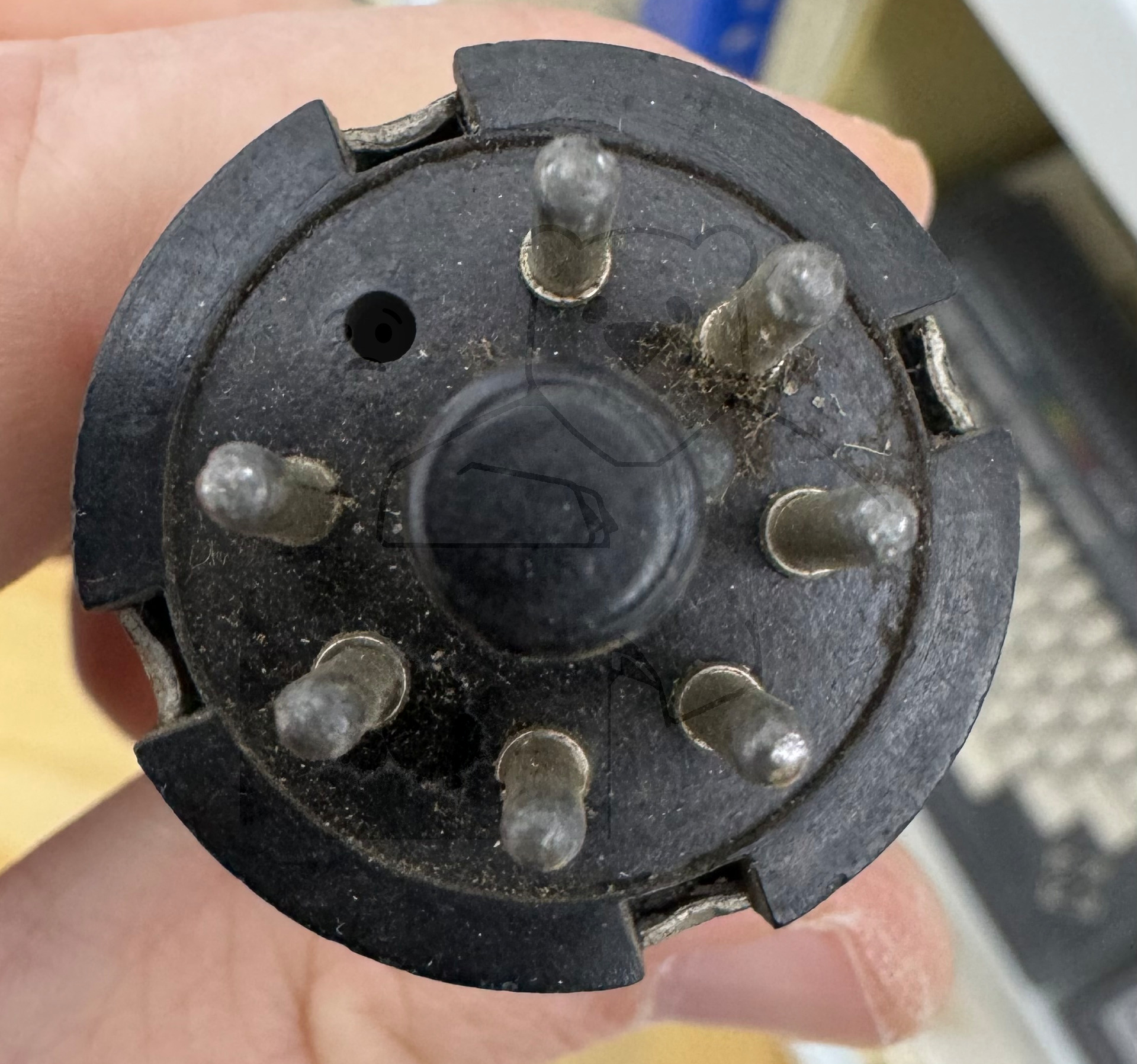 Röhre 6Л7 #6156 Bild 4