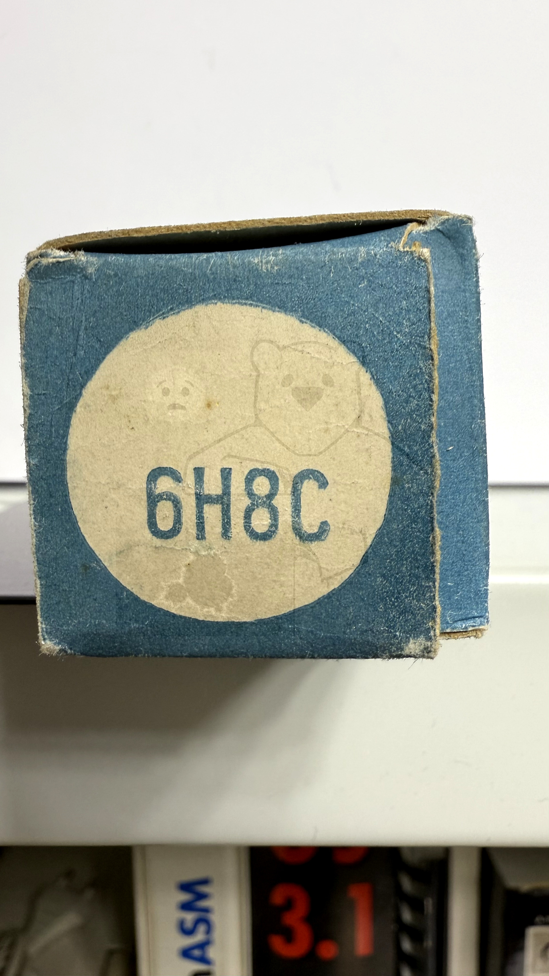 Röhre 6Н8С #7460 60'er Jahre Verpackung Bild 4