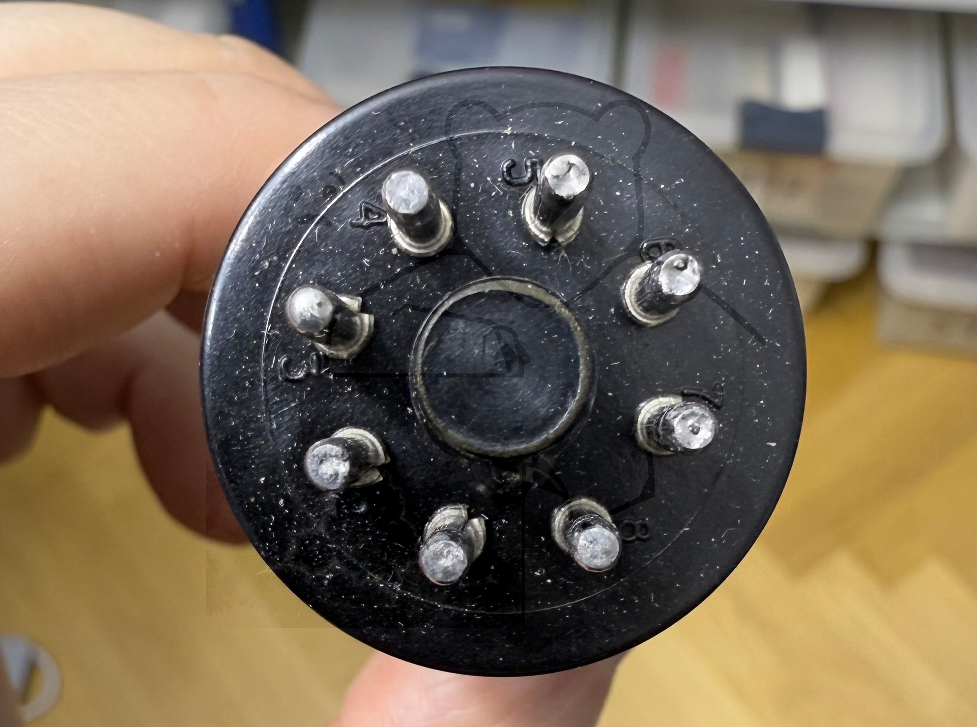 Röhre 6Н8С #8031 Bild 32