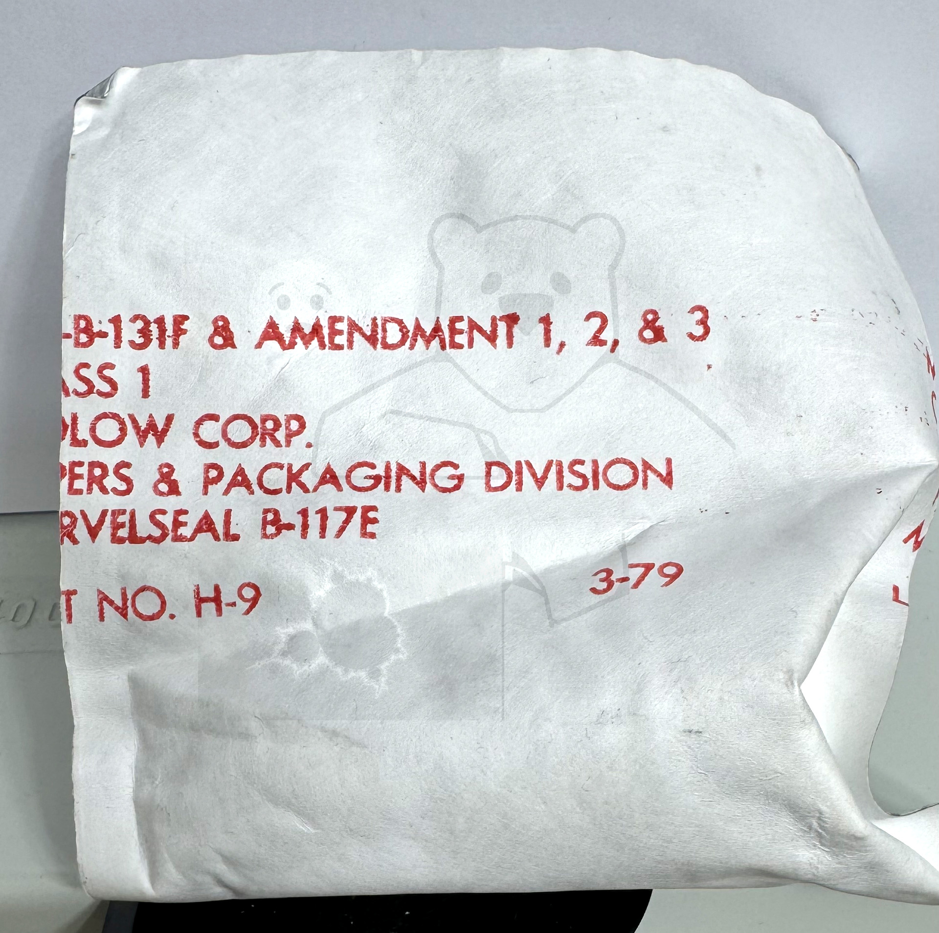 Röhre 7289 #6357 Verpackung Bild 2