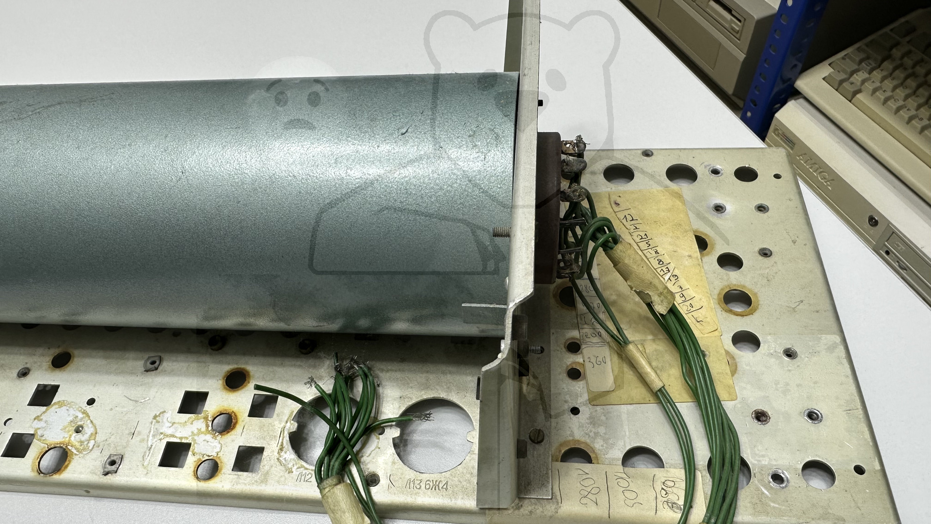 Röhre 8ЛО29И #3438 Original Halterung Bild 5