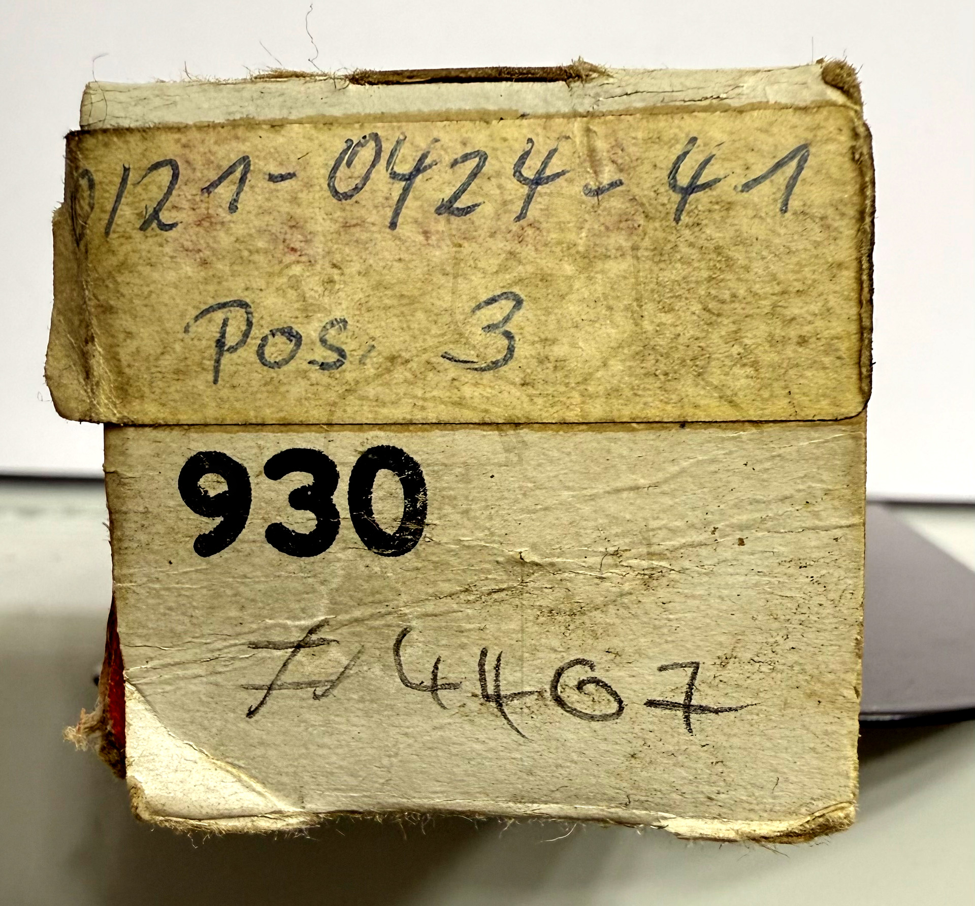 Röhre 930 #4467 Verpackung Bild 3