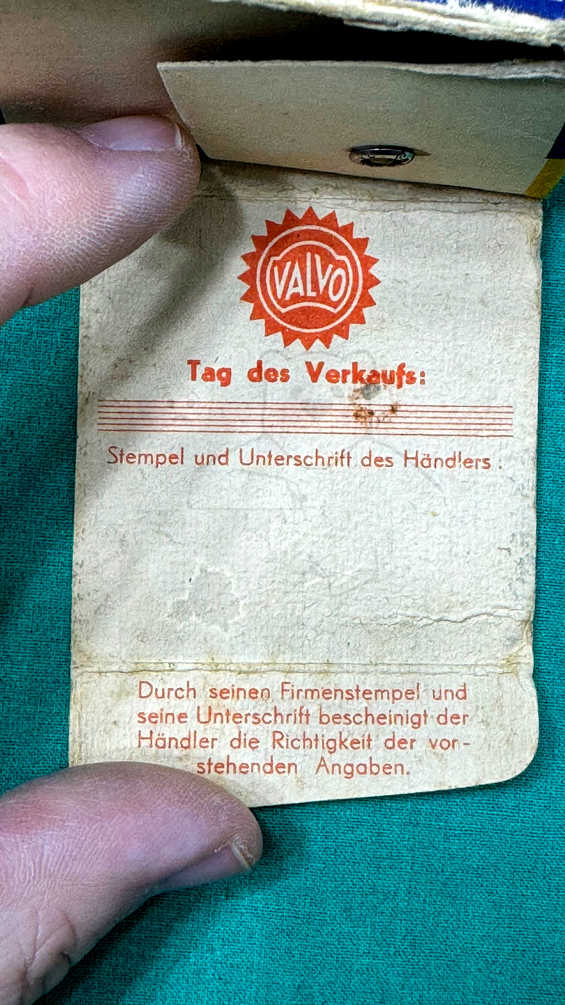 Röhre AZ4 #0123 Verpackung Bild 1