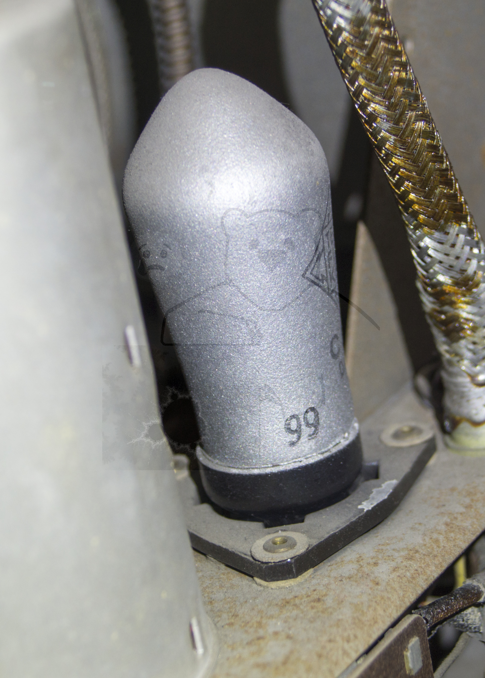 Röhre CB2 #6245 Bild 1, Verbaut in einem 'Telefunken 776 GWK'