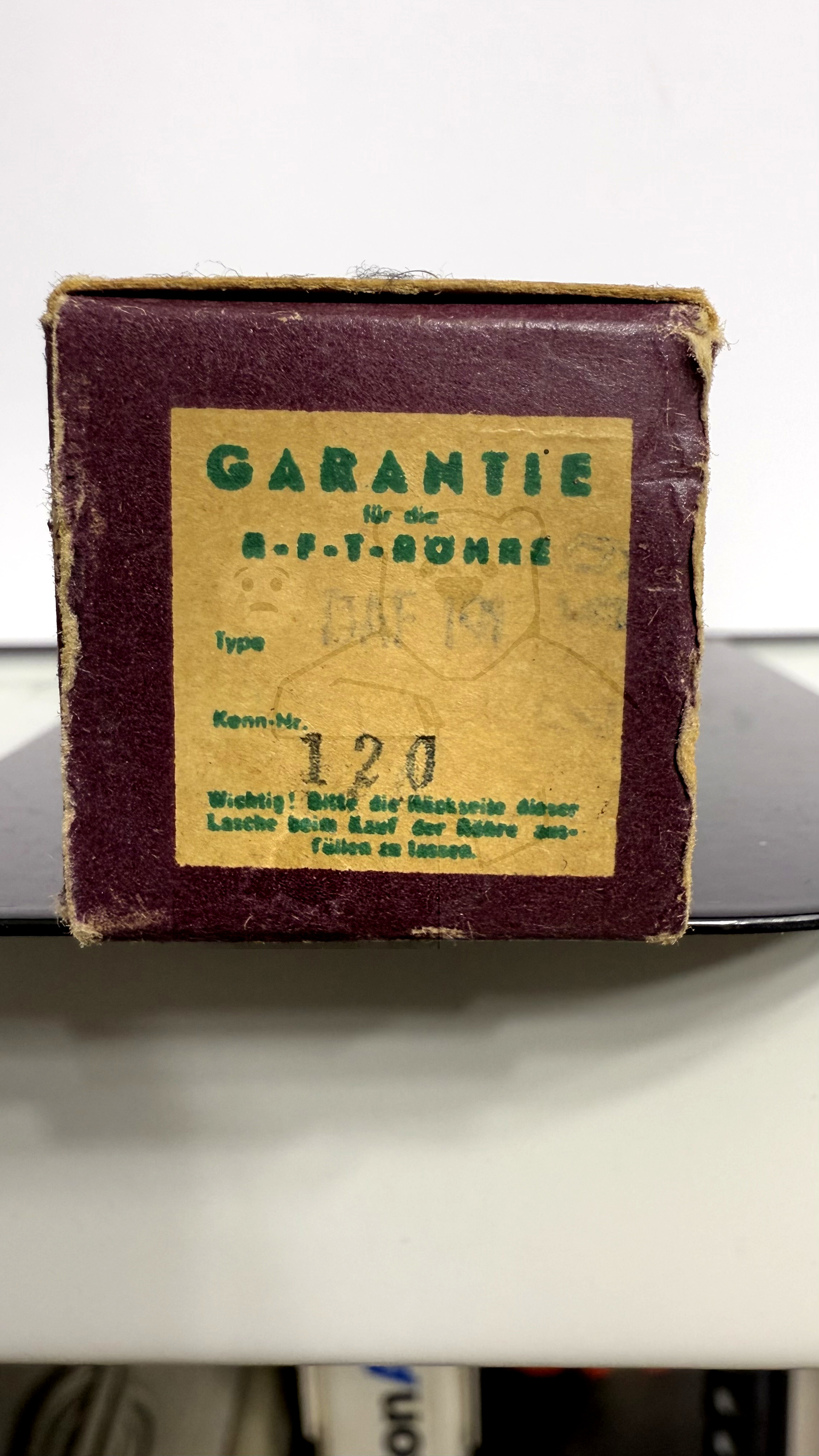 Röhre DAF191 #6678 Verpackung Bild 5