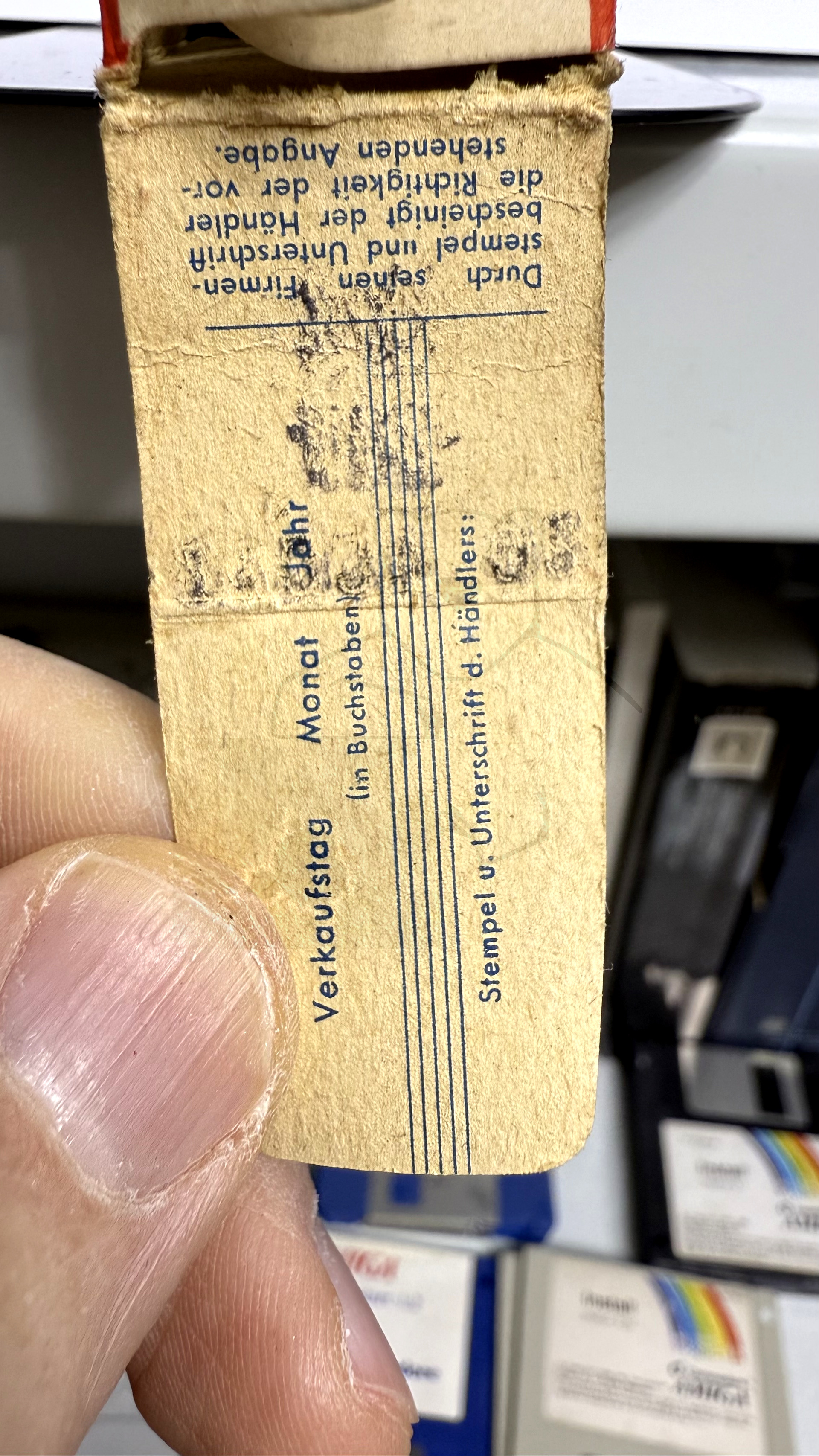 Röhre DC90 #4114 Verpackung Bild 1