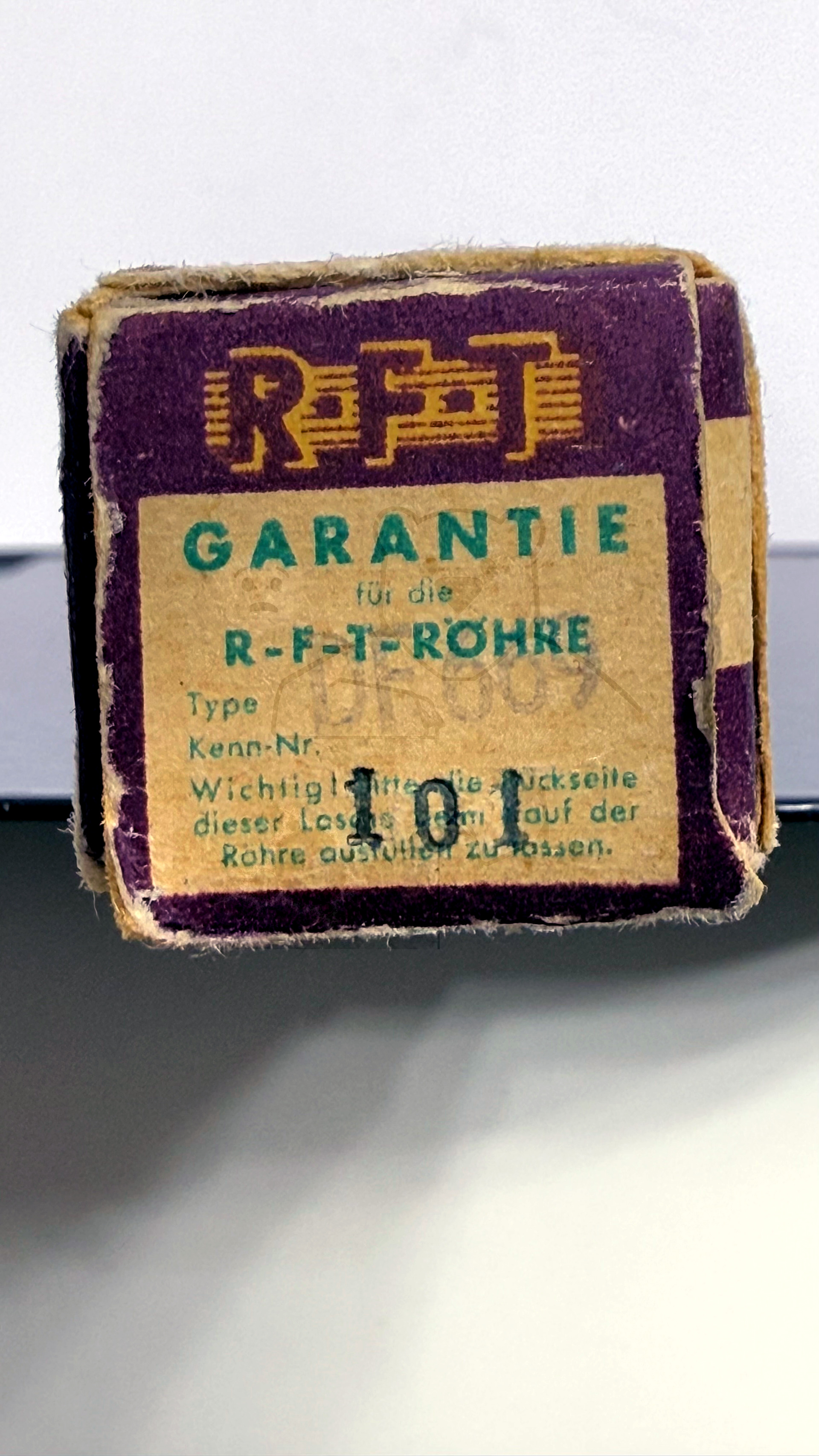 Röhre DF669 #6778 Verpackung Bild 4