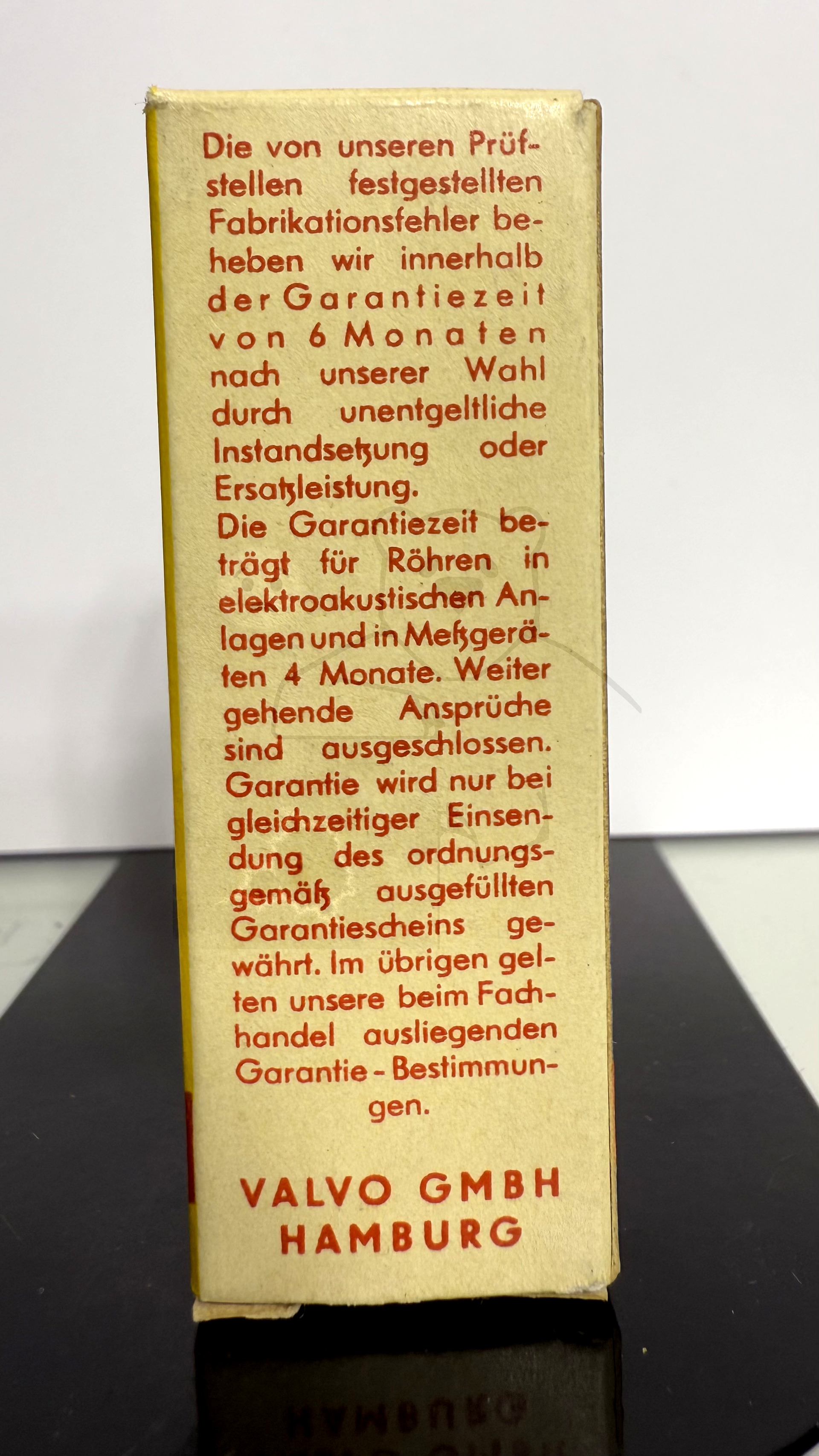 Röhre DF91 #6717 Verpackung Bild 2