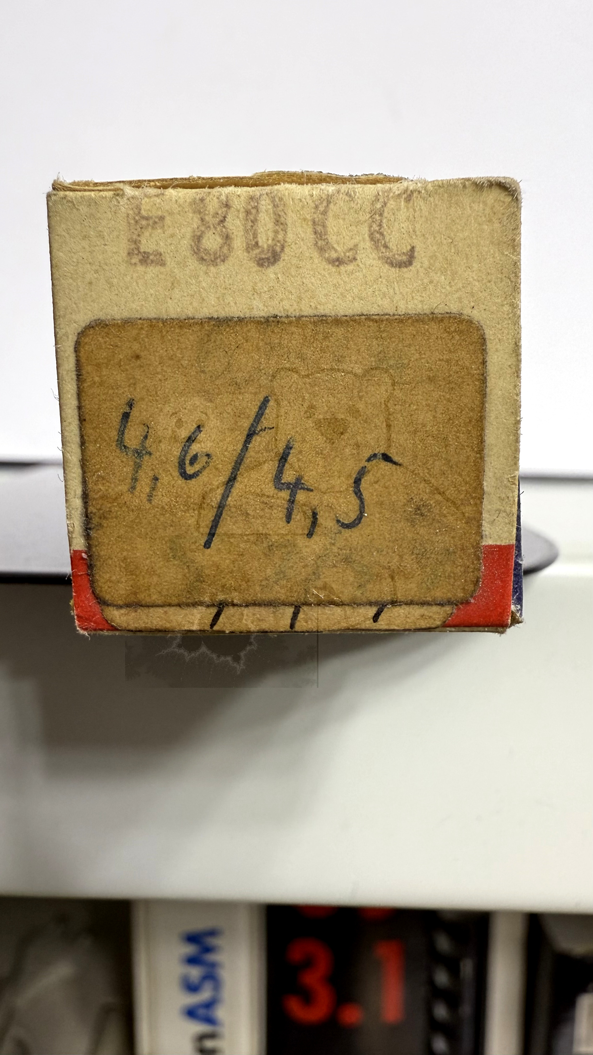 Röhre E80CC #3385 Verpackung Bild 3