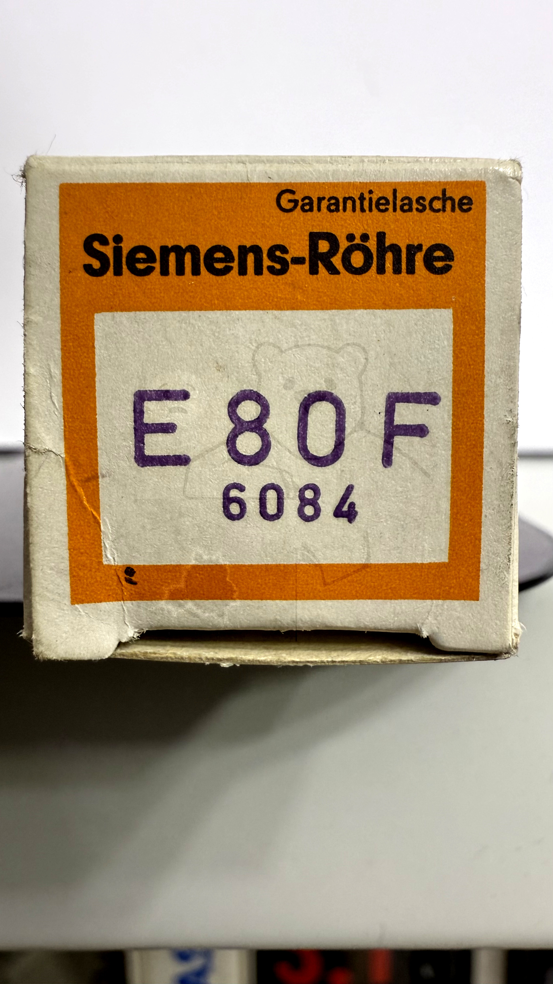 Röhre E80F #2318 Verpackung Bild 3