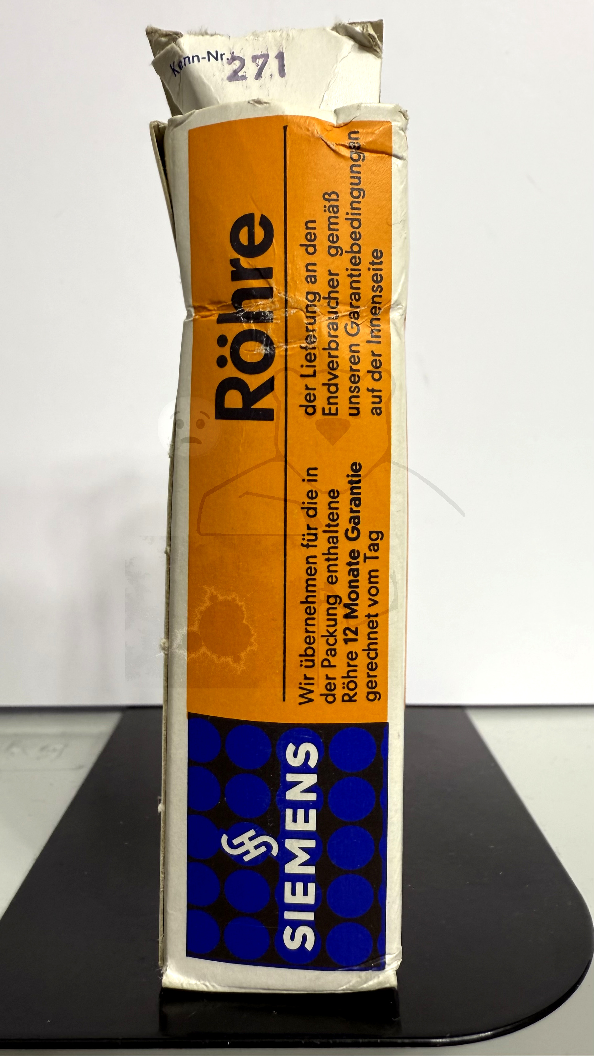 Röhre E81CC #3378 Verpackung Bild 1