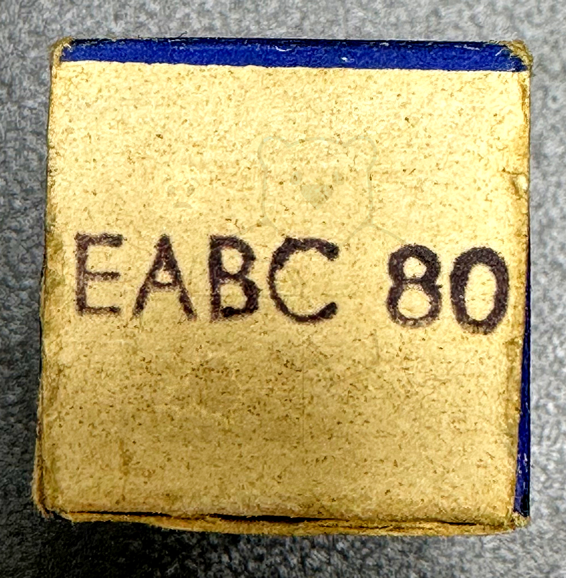 Röhre EABC80 #4110 Verpackung Bild 3