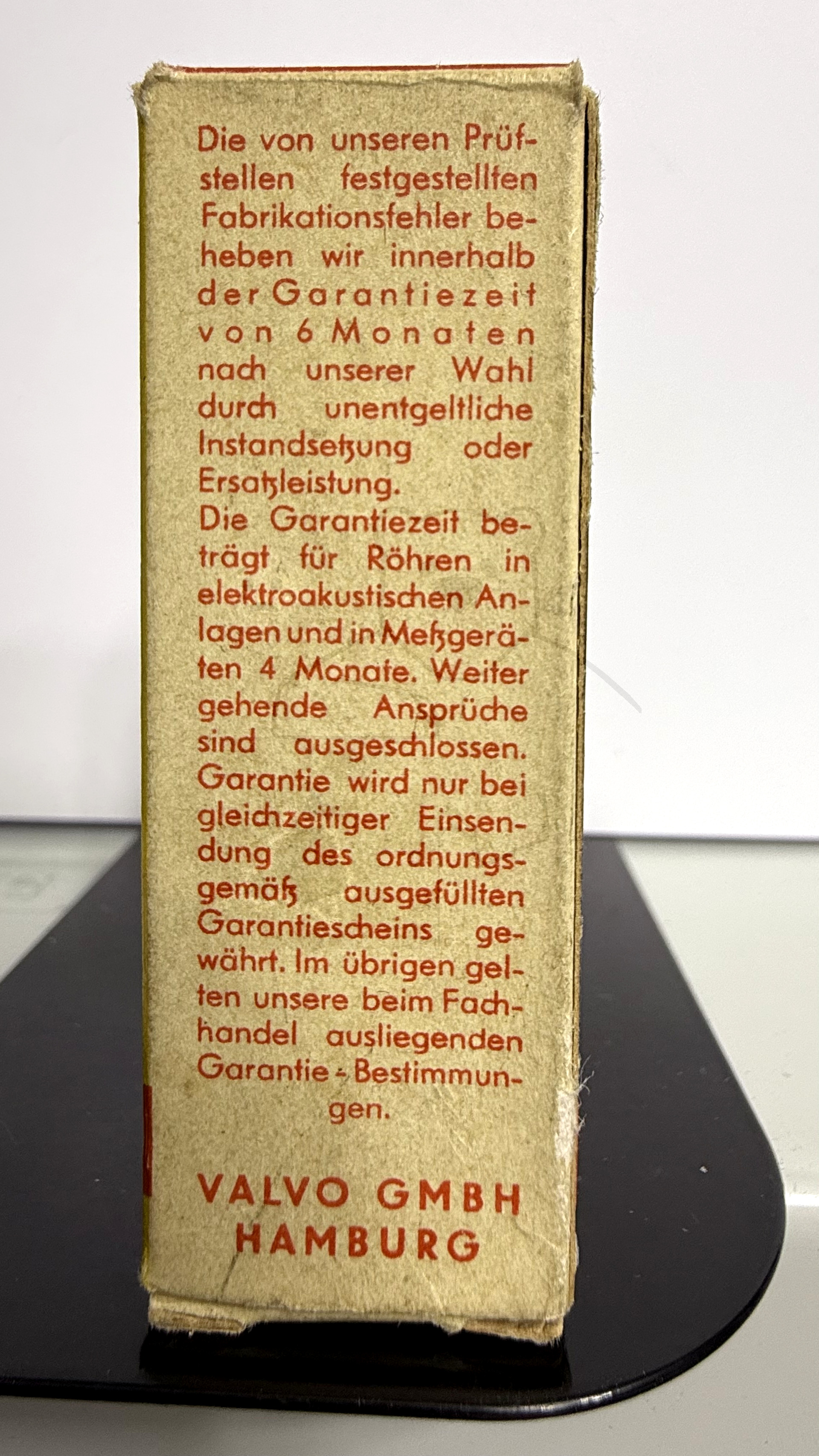 Röhre EAF41 #7581 Verpackung Bild 2