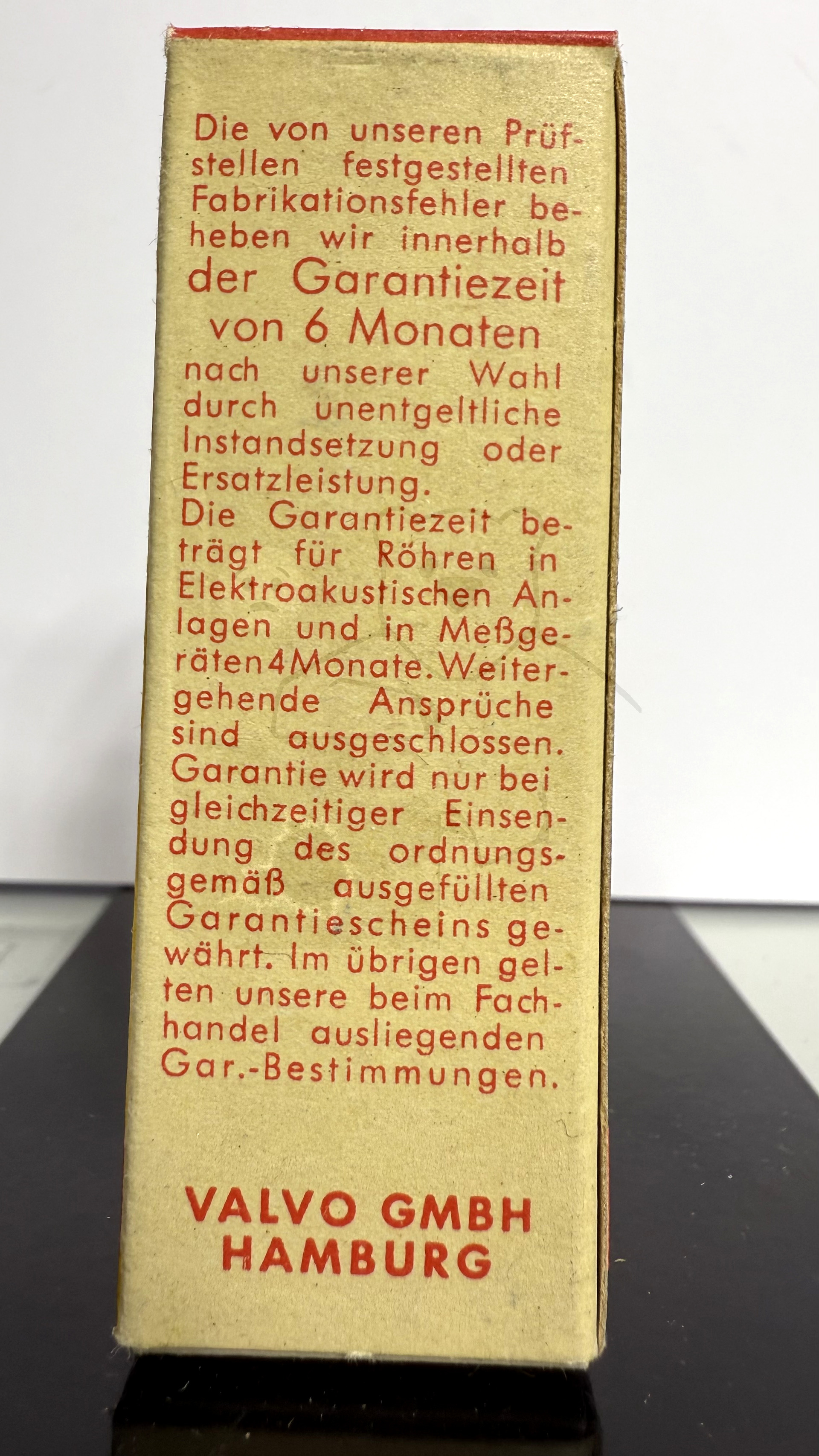 Röhre EB41 #4063 Verpackung Bild 2