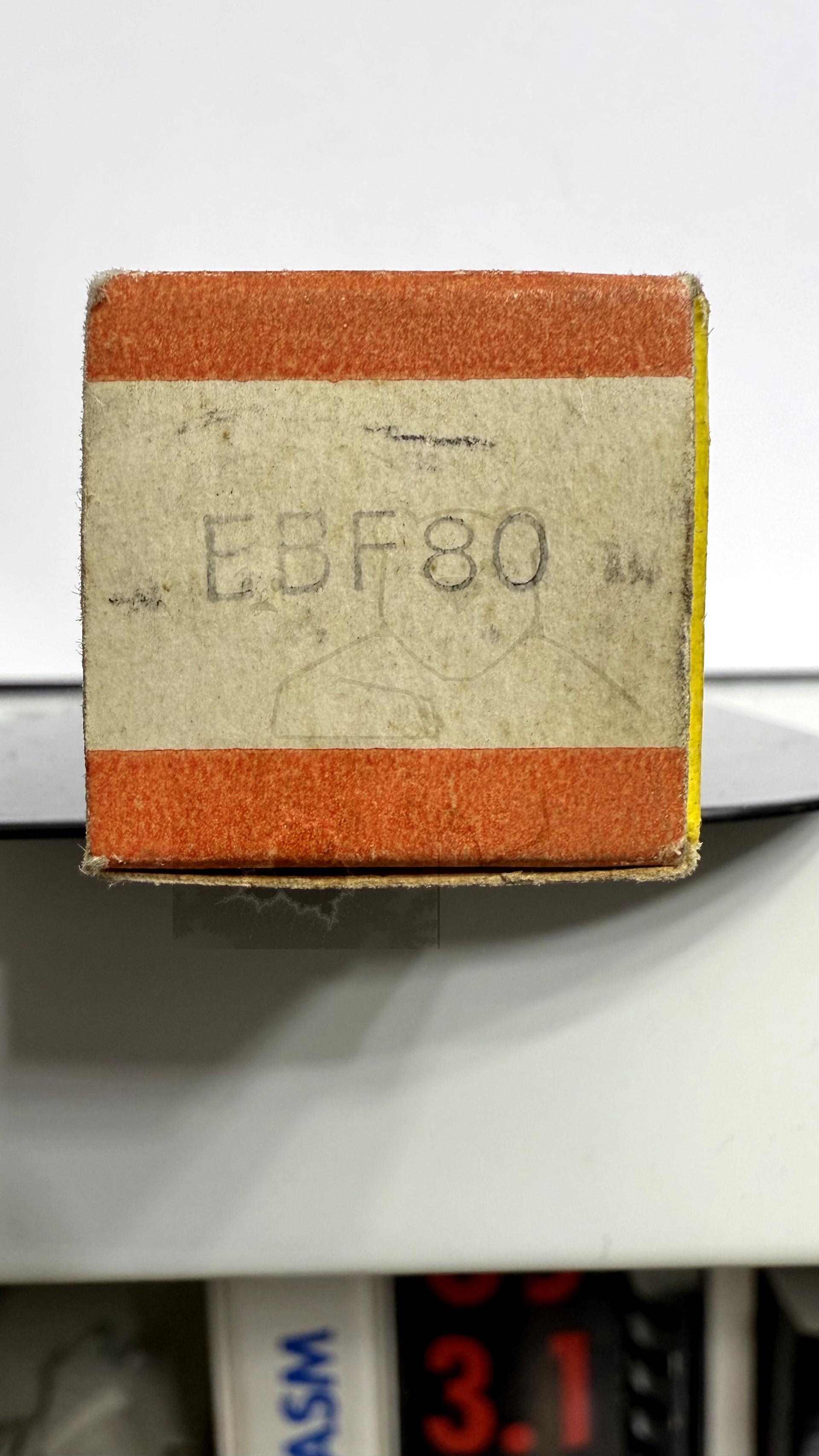 Röhre EBF80 #7085 Verpackung Bild 3