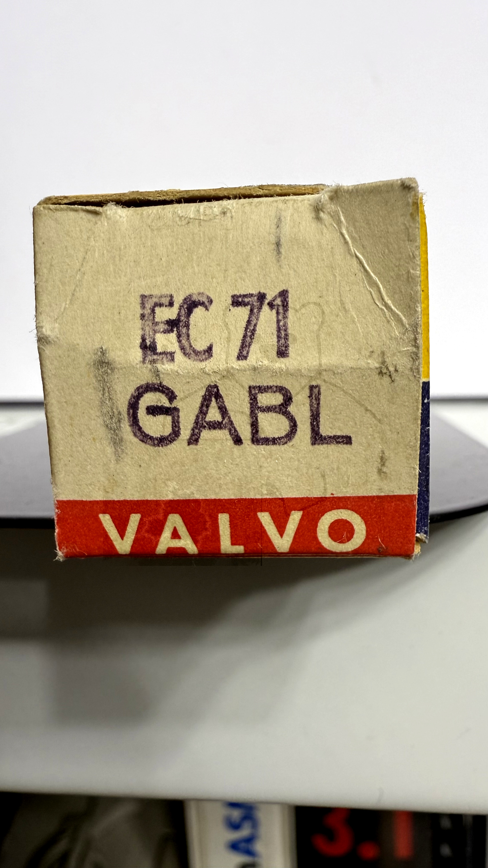 Röhre EC71 #7666 Verpackung Bild 2