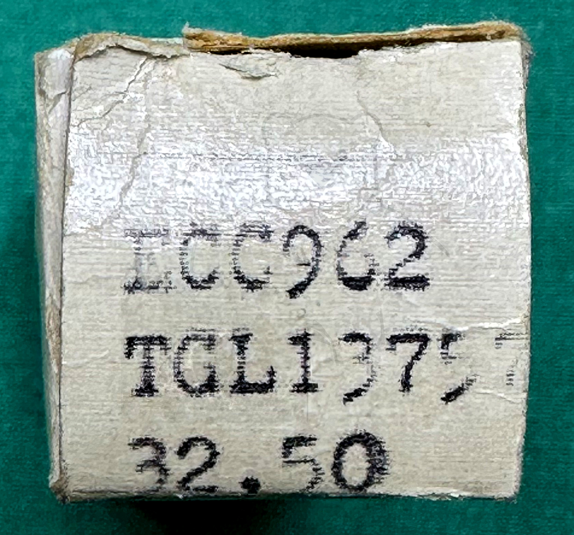 Röhre ECC962 #3572 Verpackung Bild 1