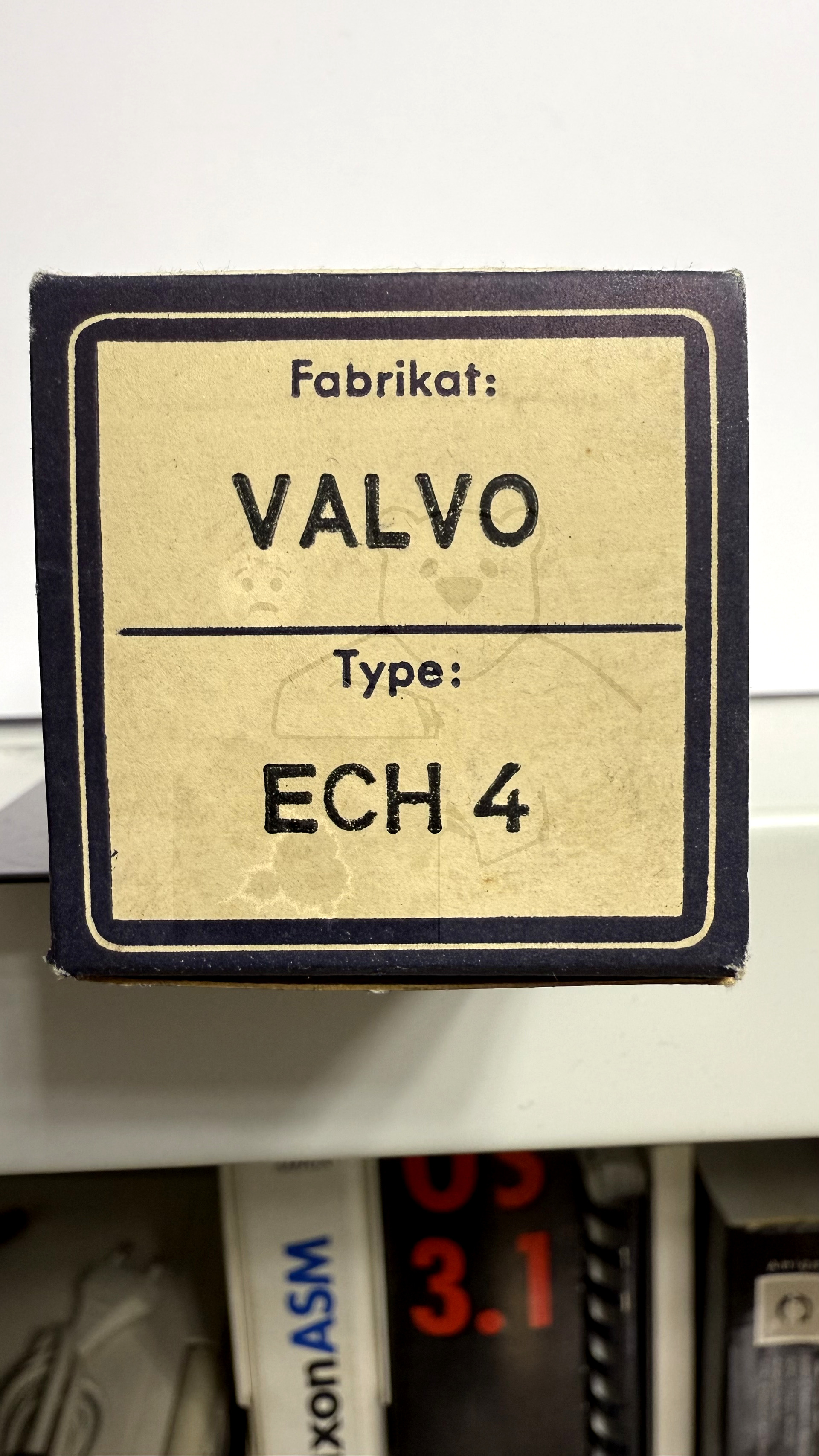 Röhre ECH4 #6855 Verpackung Bild 6