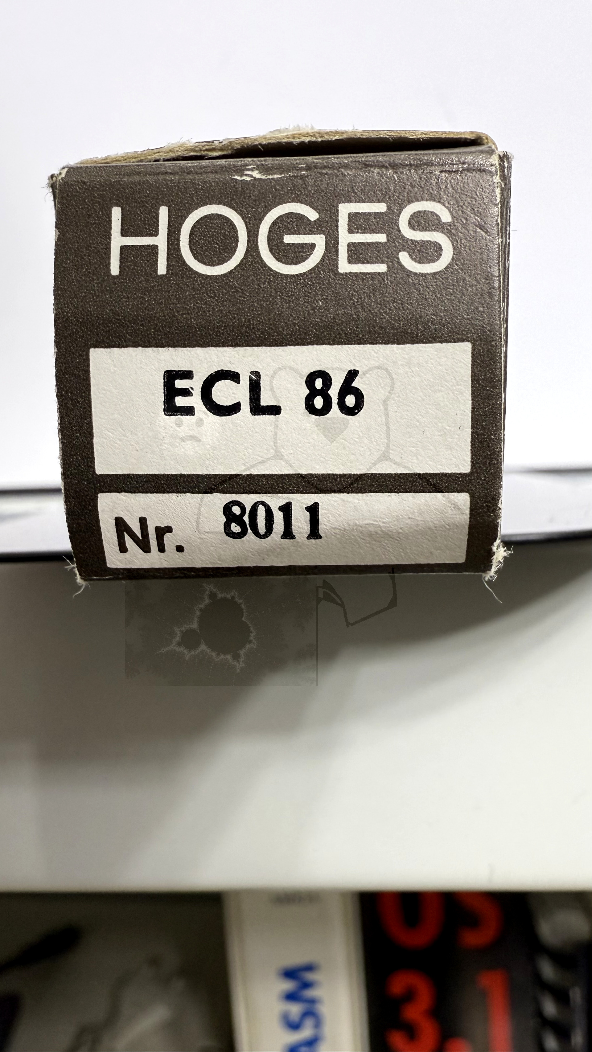 Röhre ECL86 #3932 Verpackung Bild 2