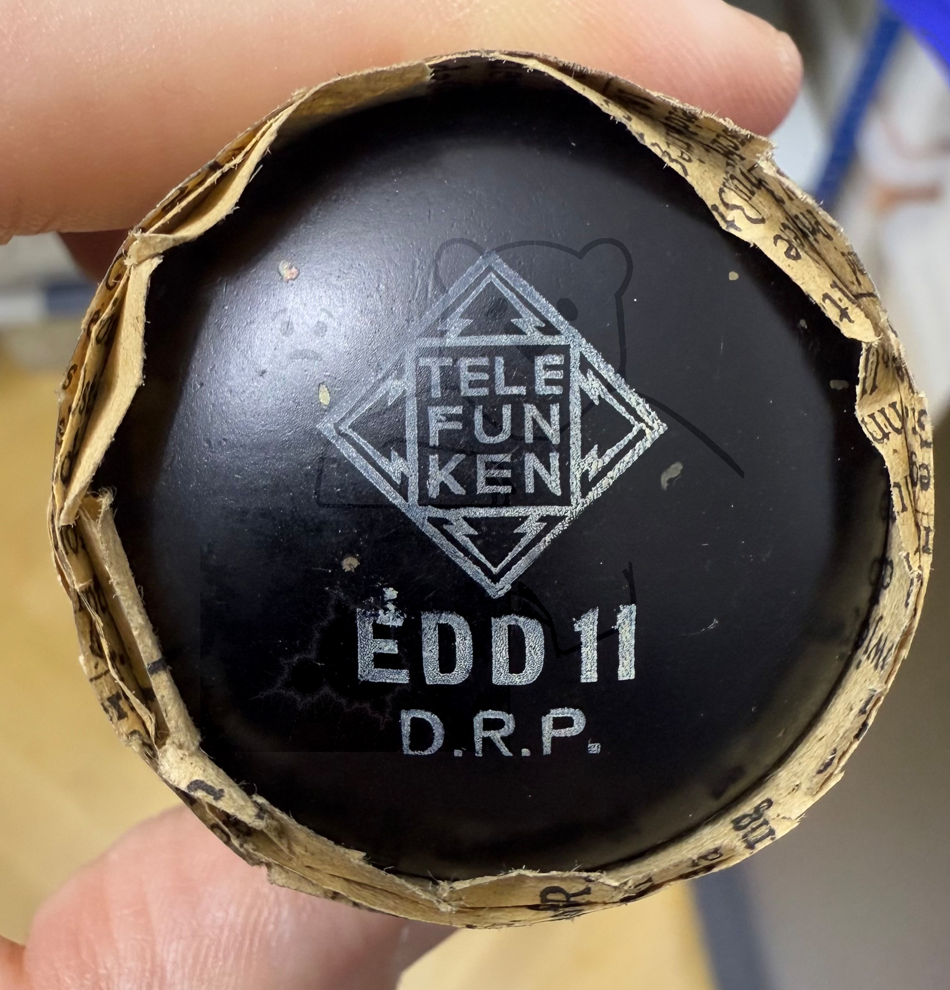 Röhre EDD11 #7512 '0' Versuchsröhre - Weiterverkauf Strafbar Bild 8