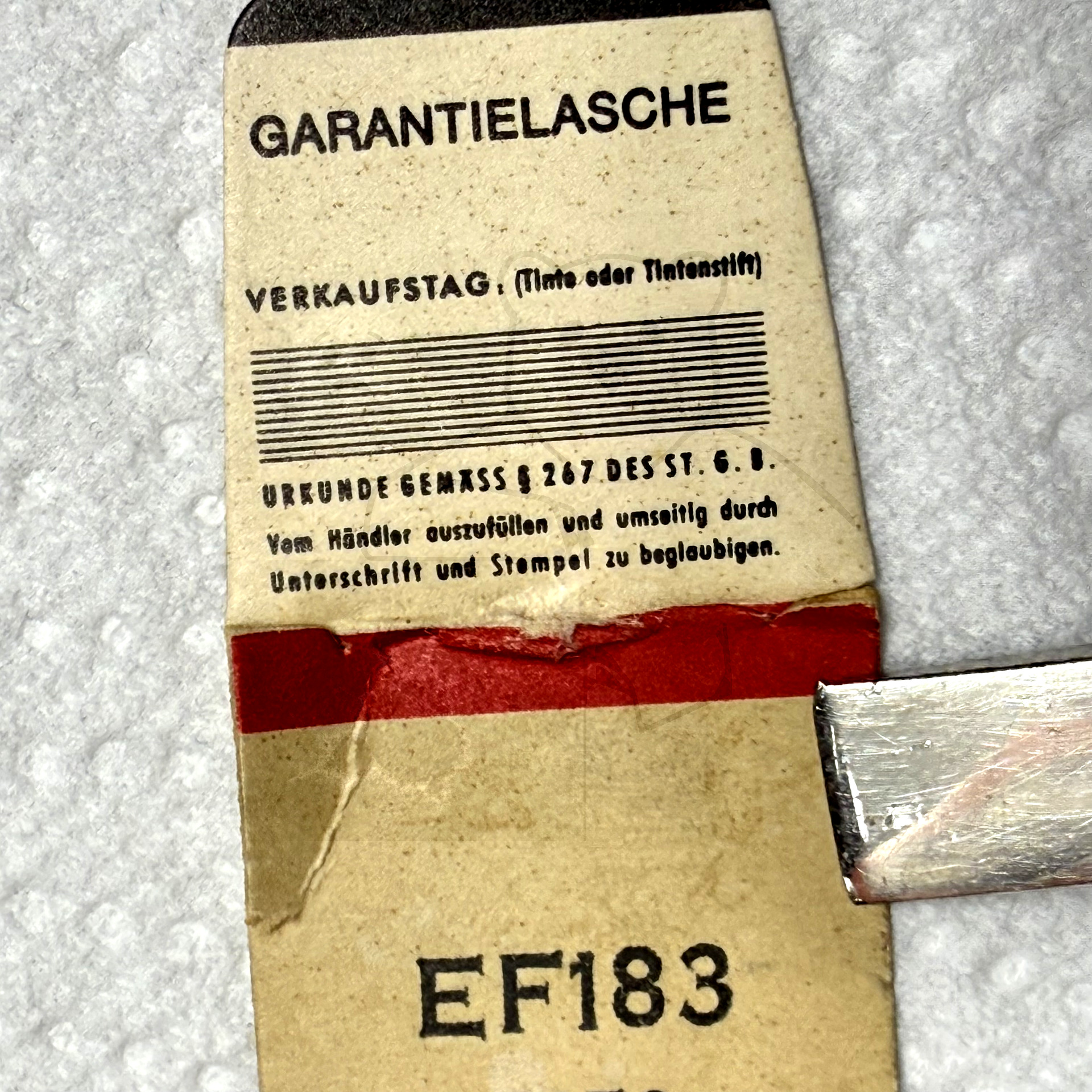 Röhre EF183 #7049 Verpackung Bild 1