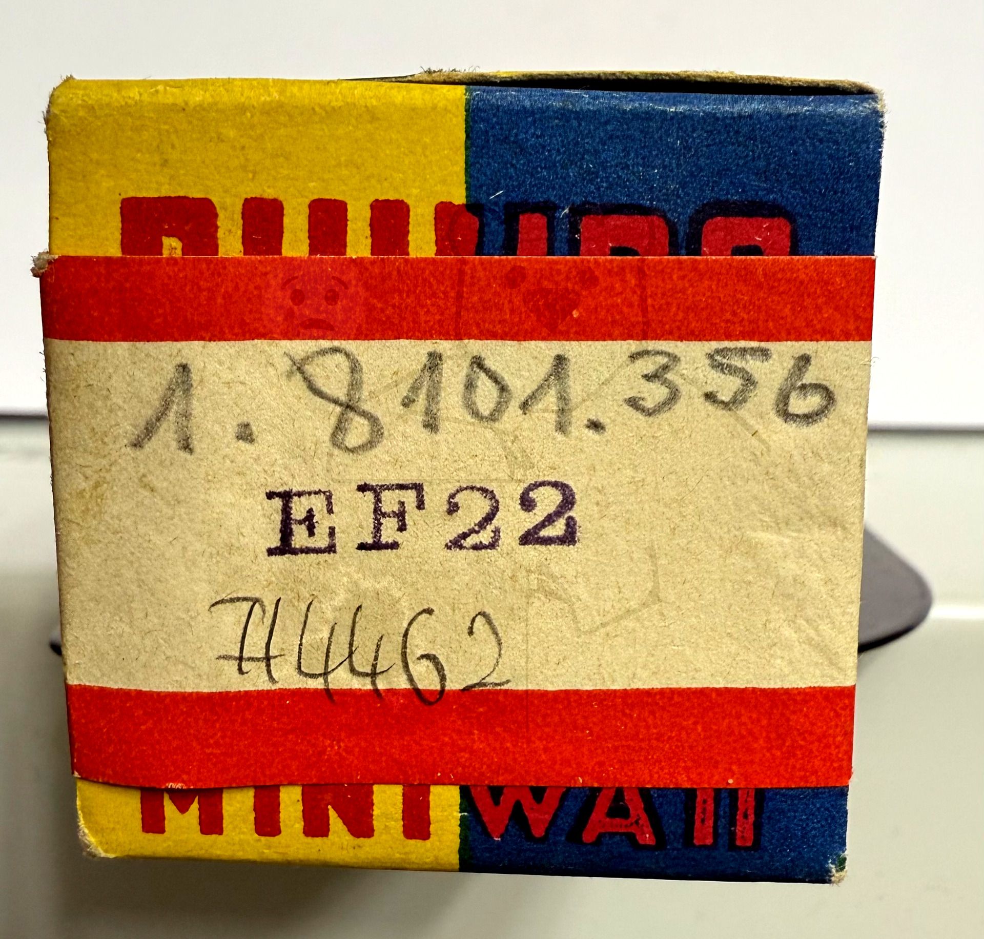 Röhre EF22 #4462 Verpackung Bild 3