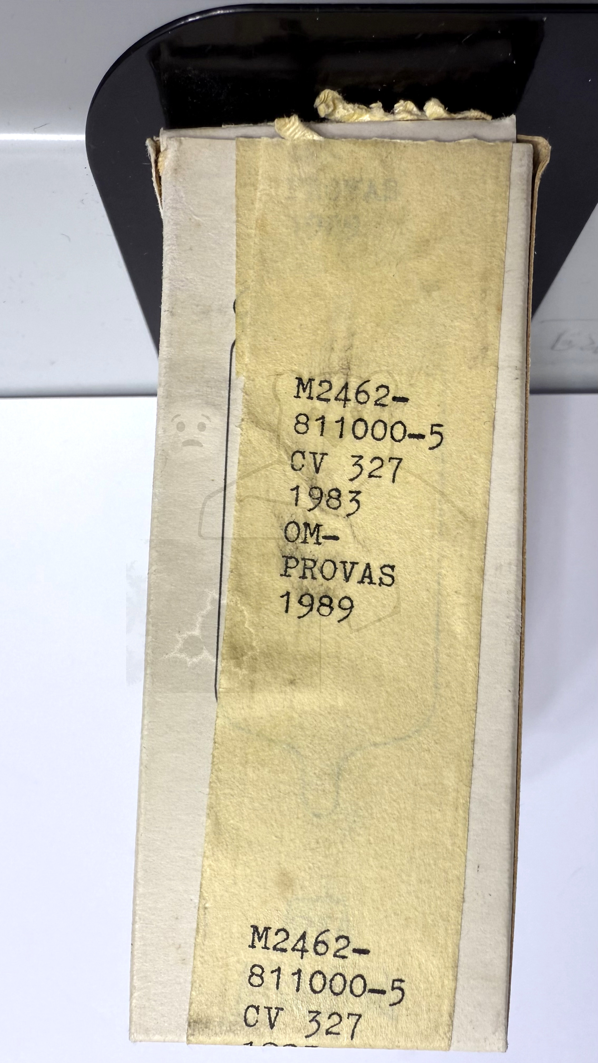 Röhre EF52 #8225 Verpackung Bild 2