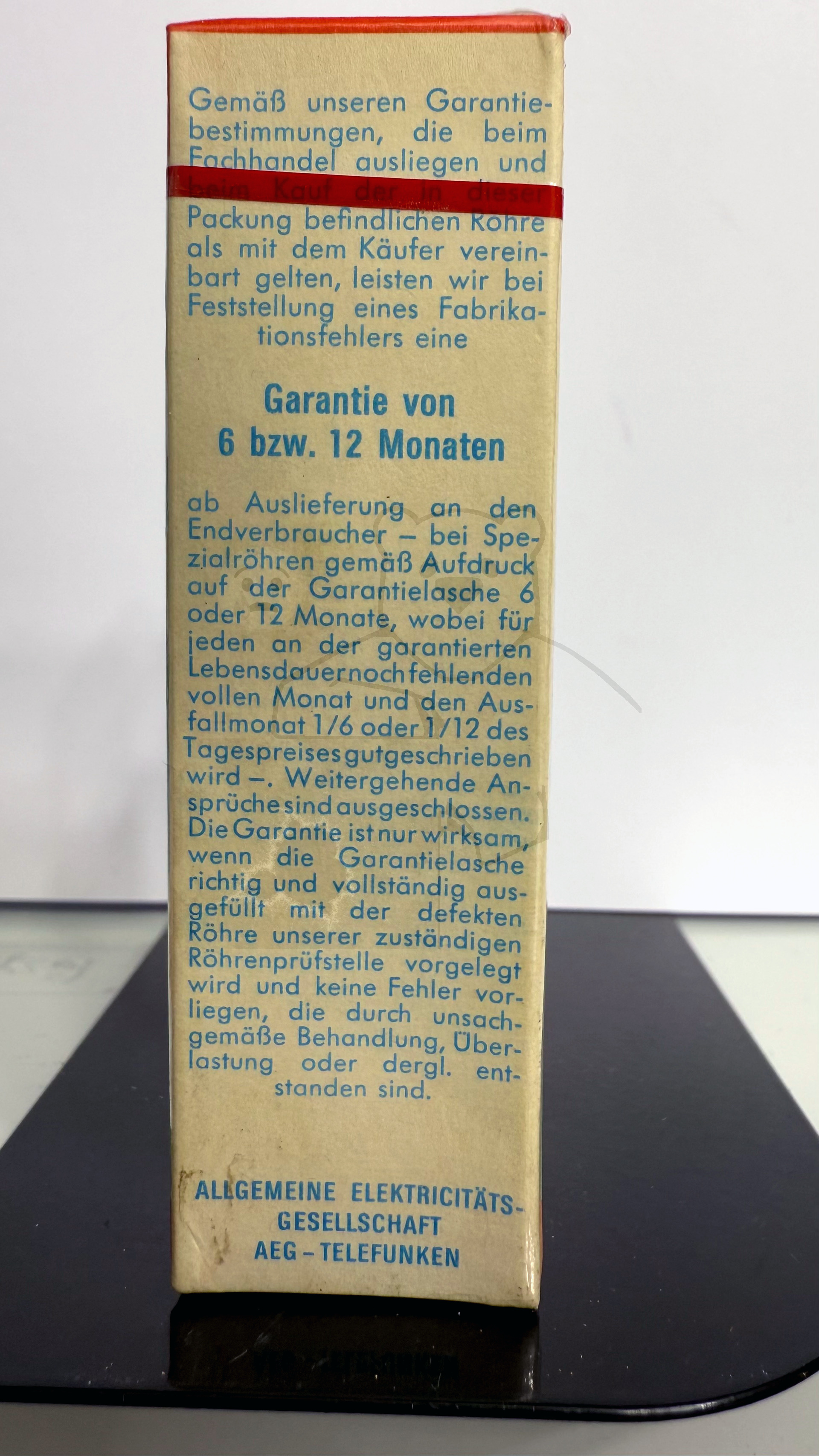 Röhre EF80 #0016 Verpackung Bild 3