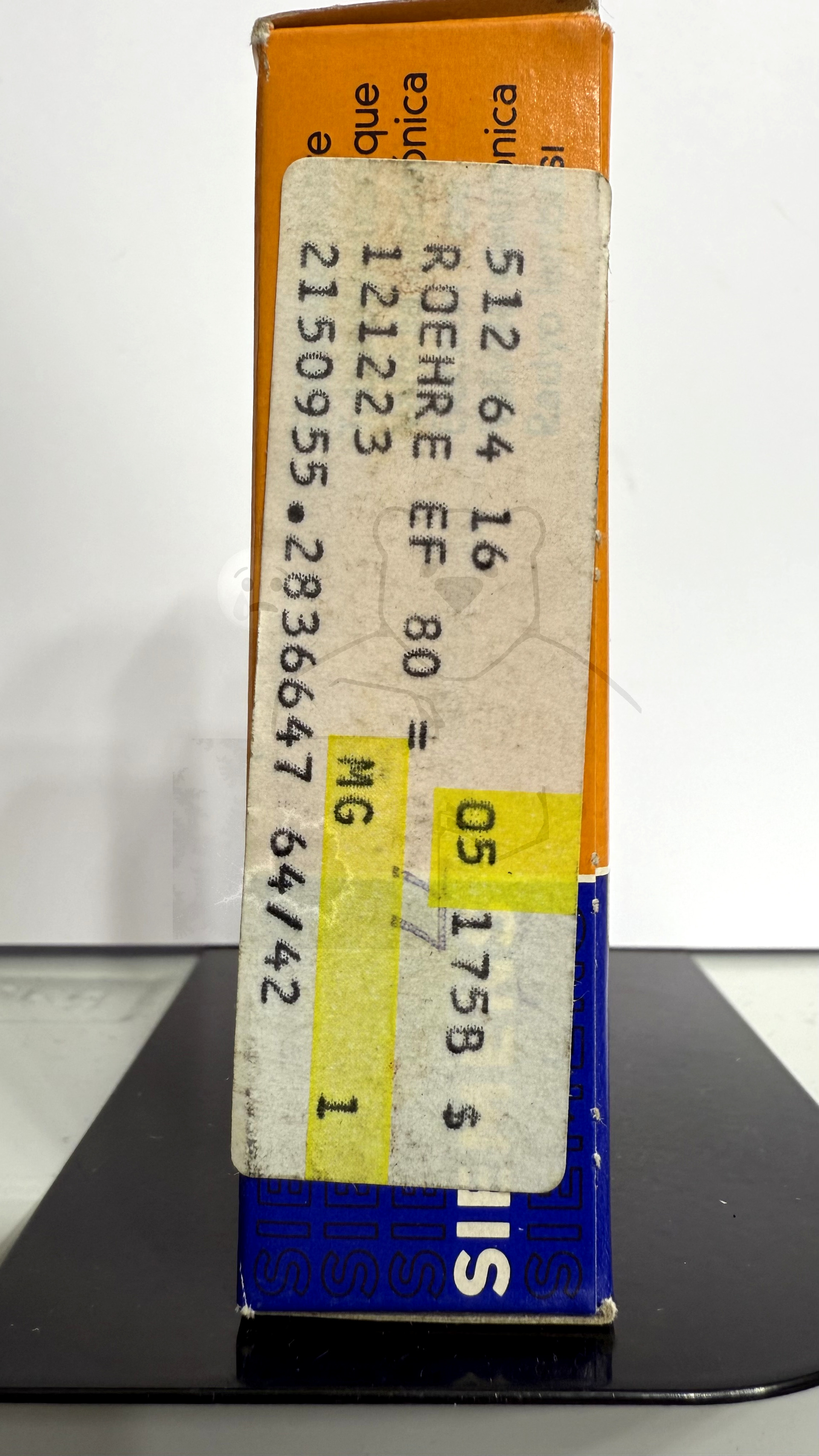 Röhre EF80 #7027 Verpackung Bild 3