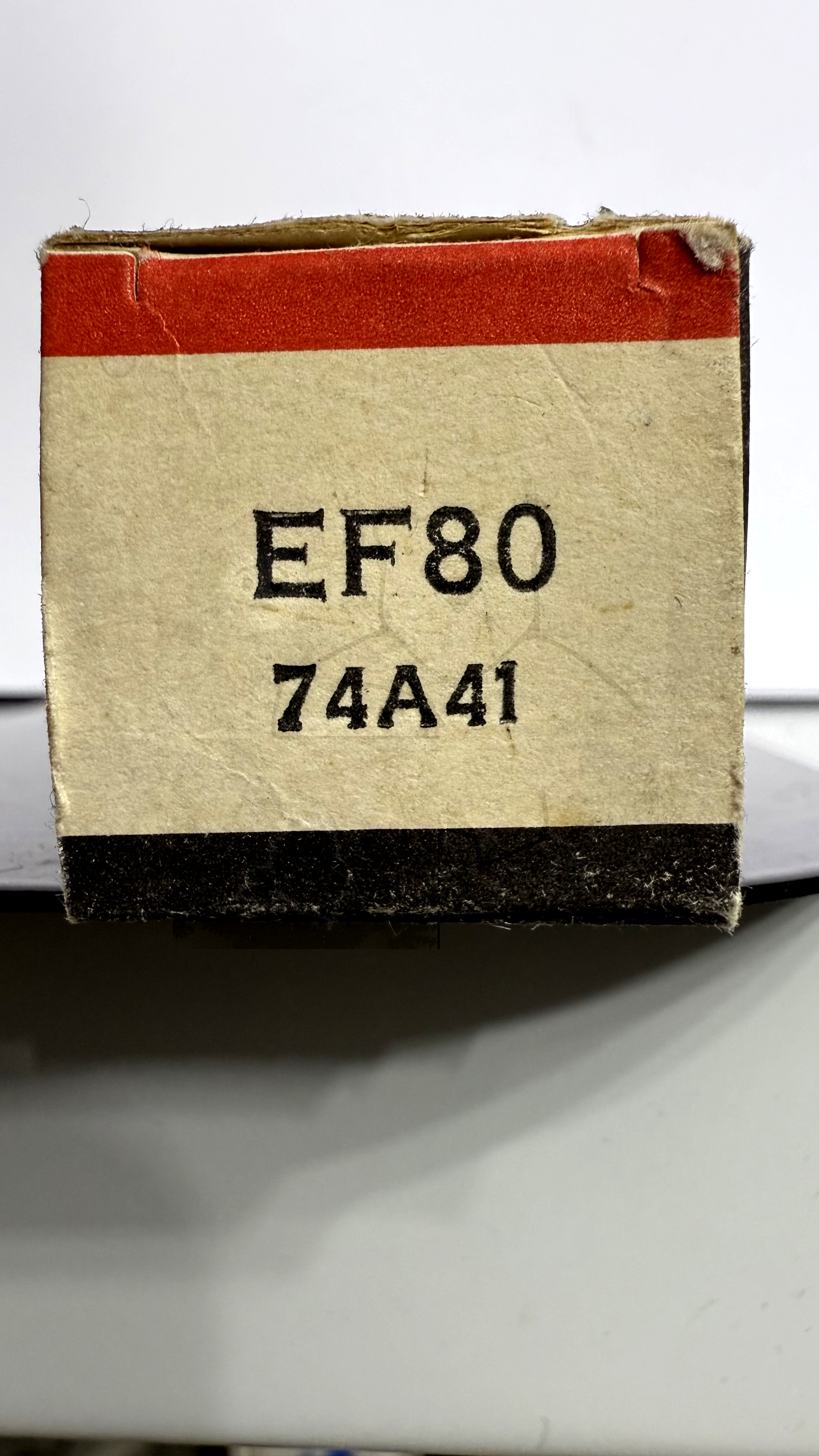 Röhre EF80 #7034 Verpackung Bild 3