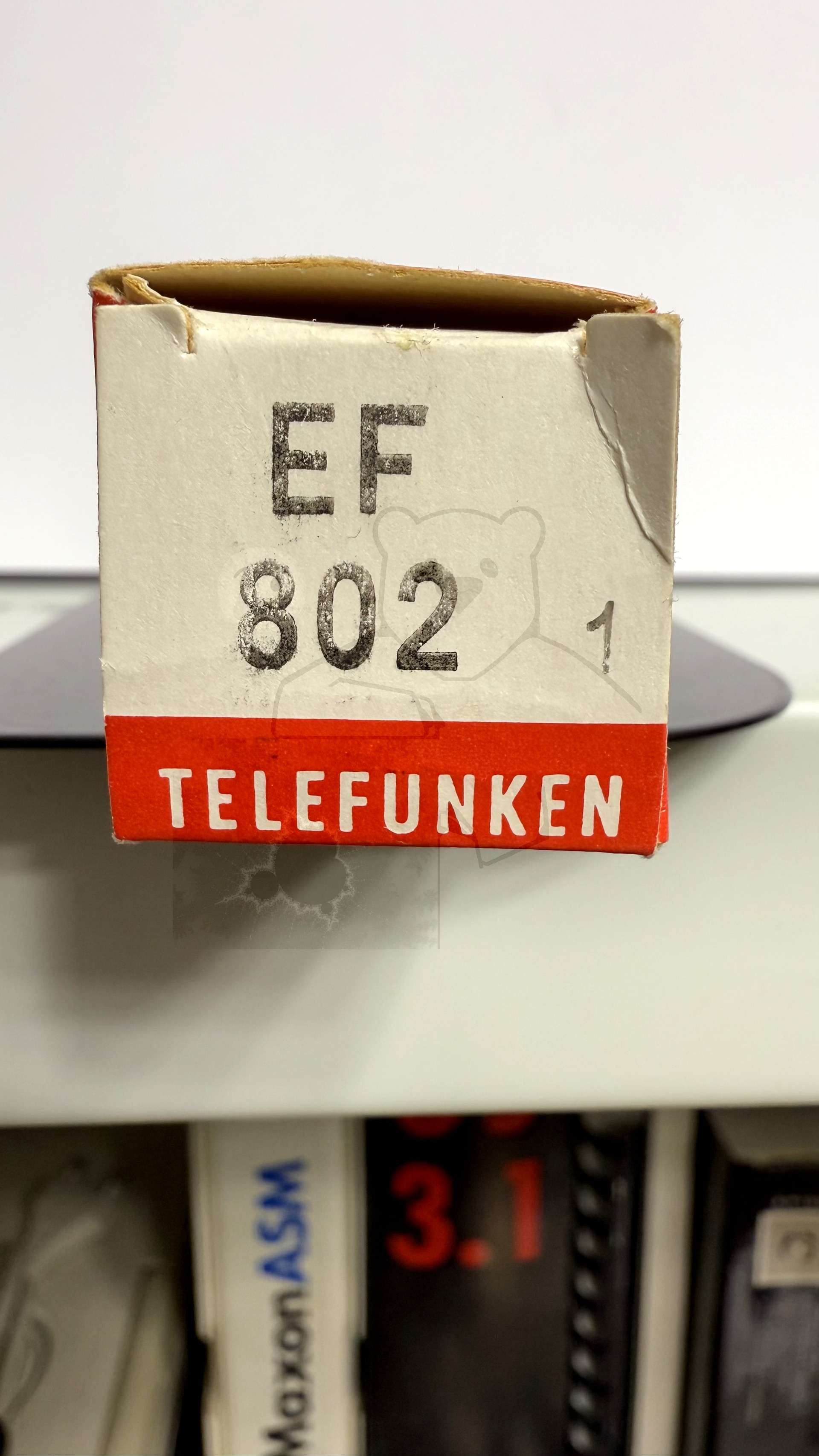 Röhre EF802 #5961 Verpackung Bild 3