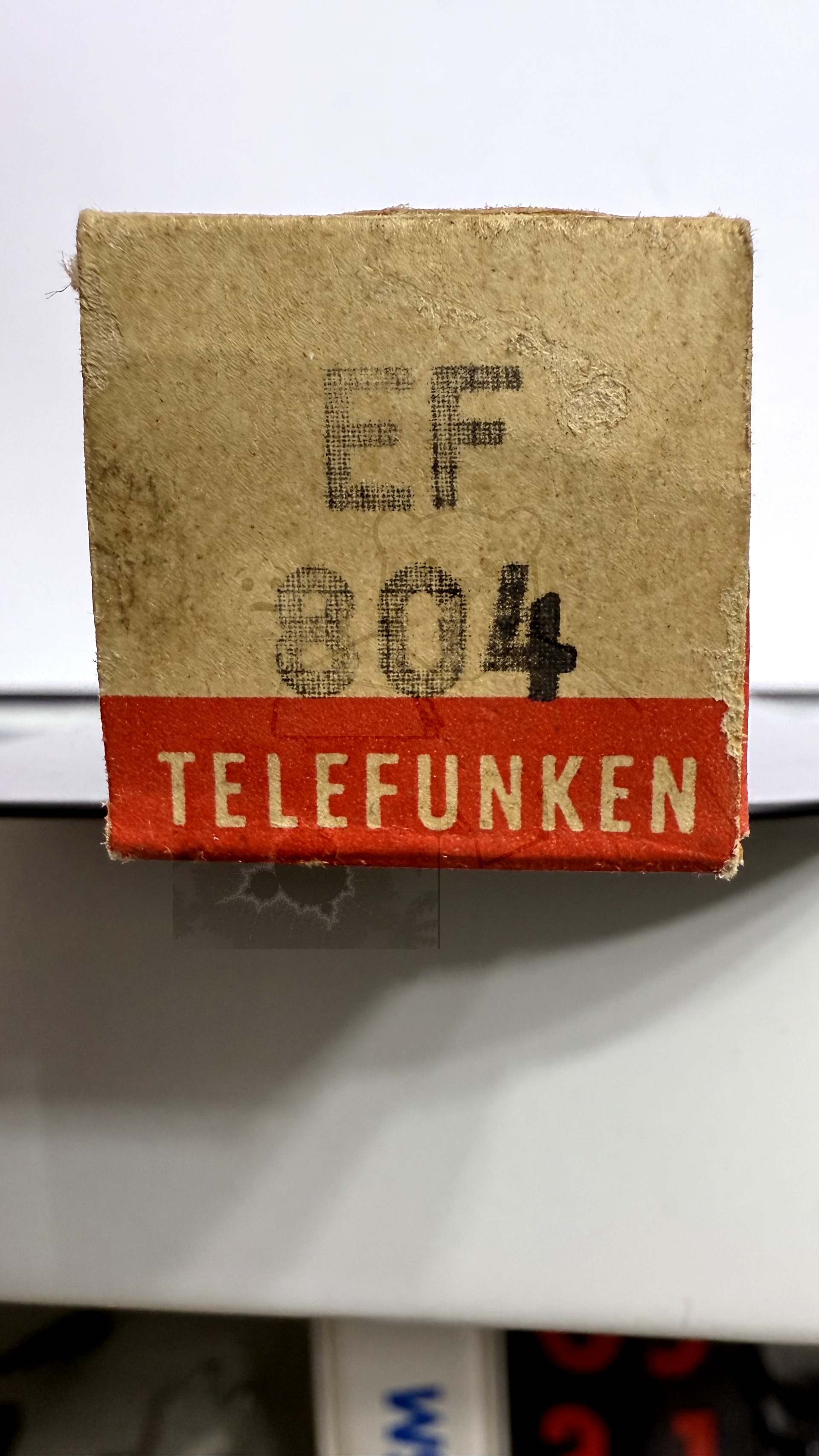 Röhre EF804 #4127 Verpackung Bild 3